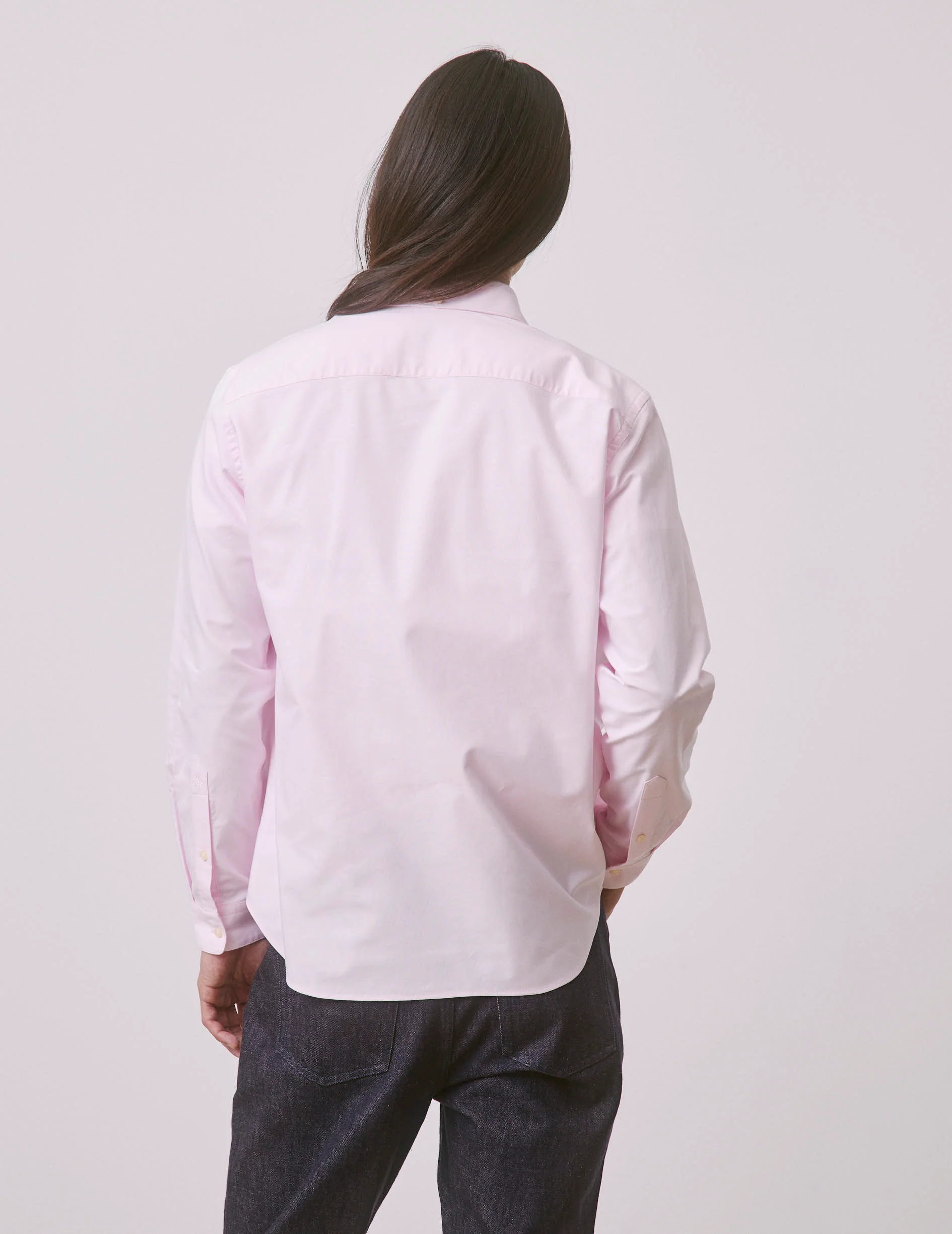 Chemise Aristote rose clair - Image 2