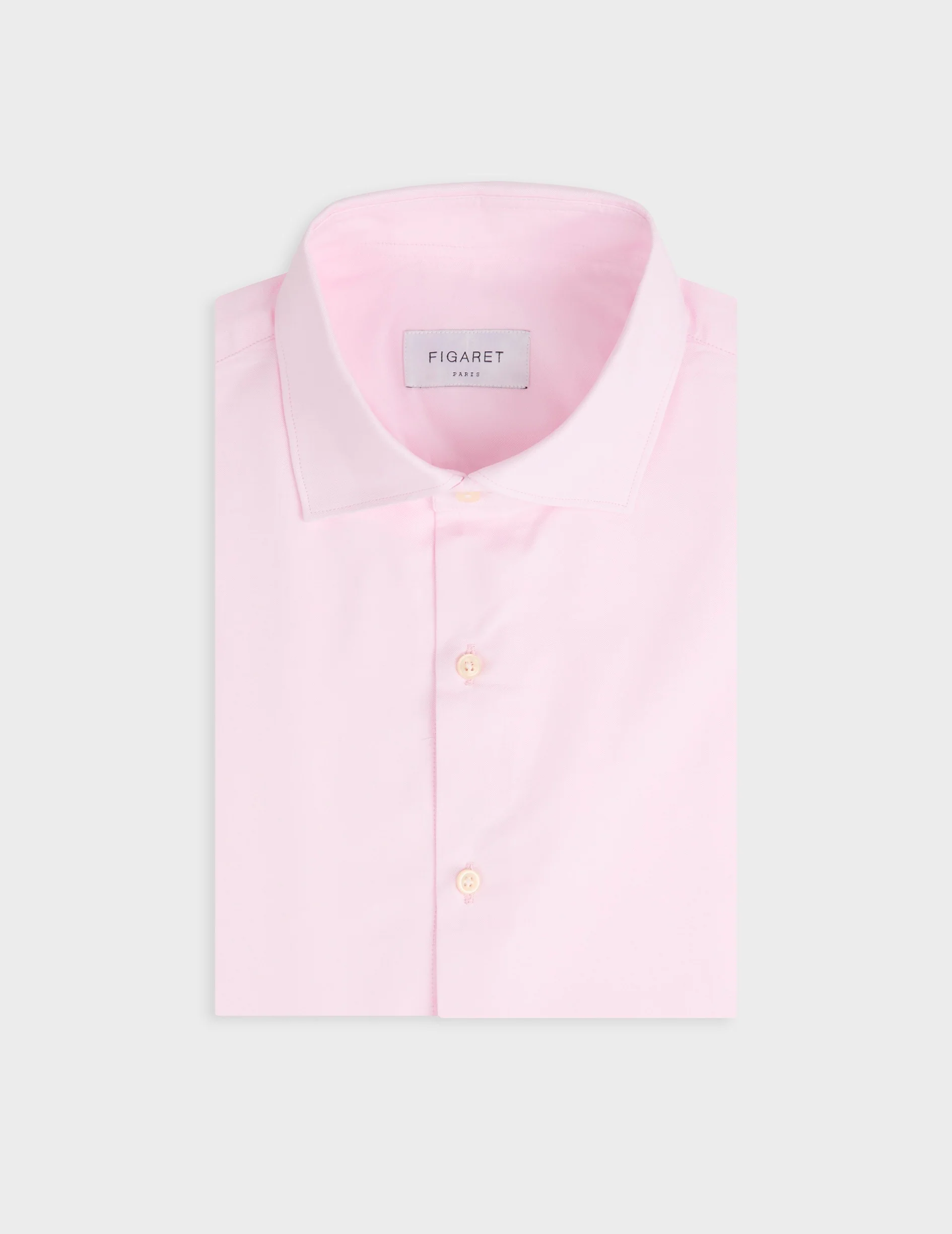 Chemise Aristote rose clair - Image 4