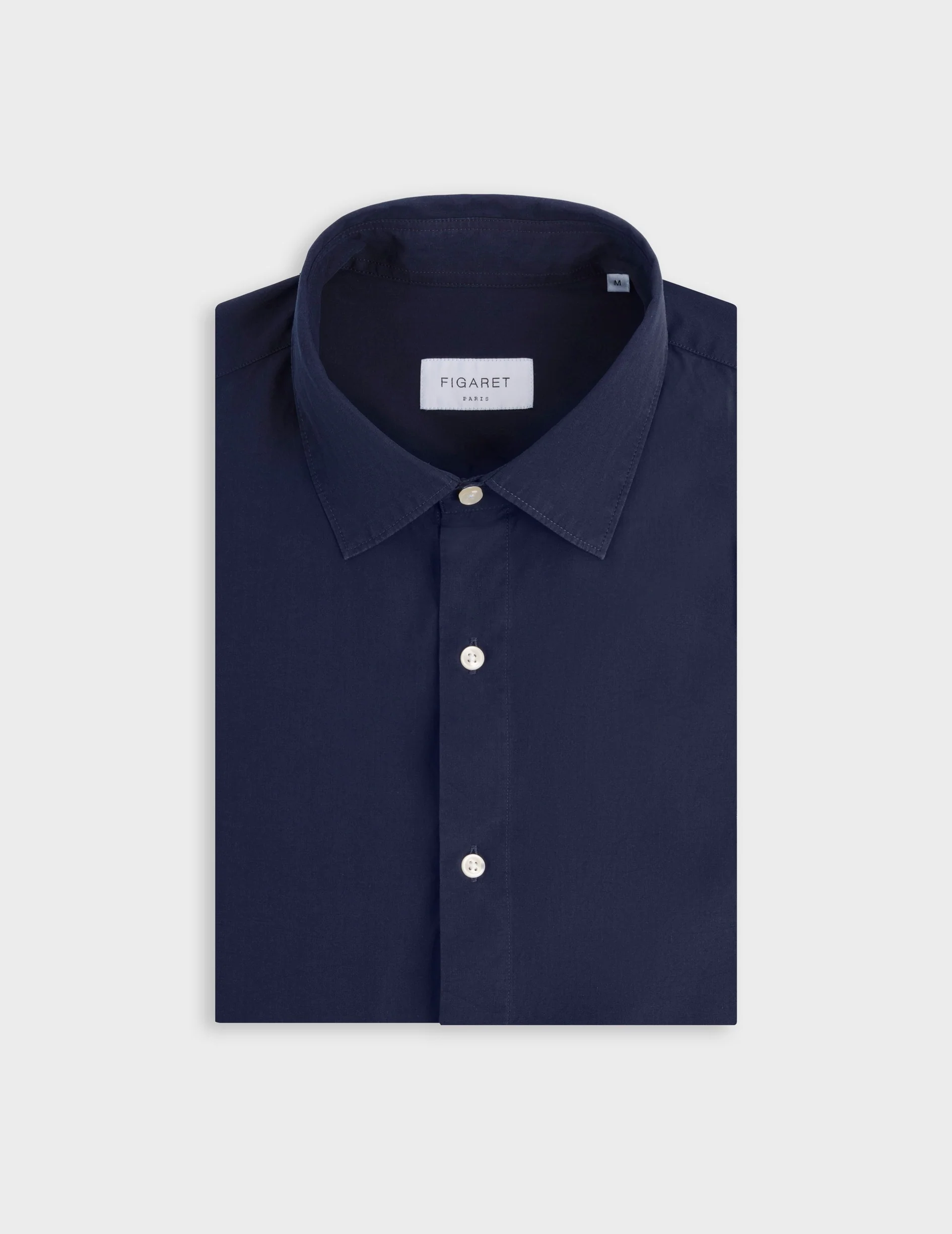 Chemise Auguste en denim bleu marine - Image 3