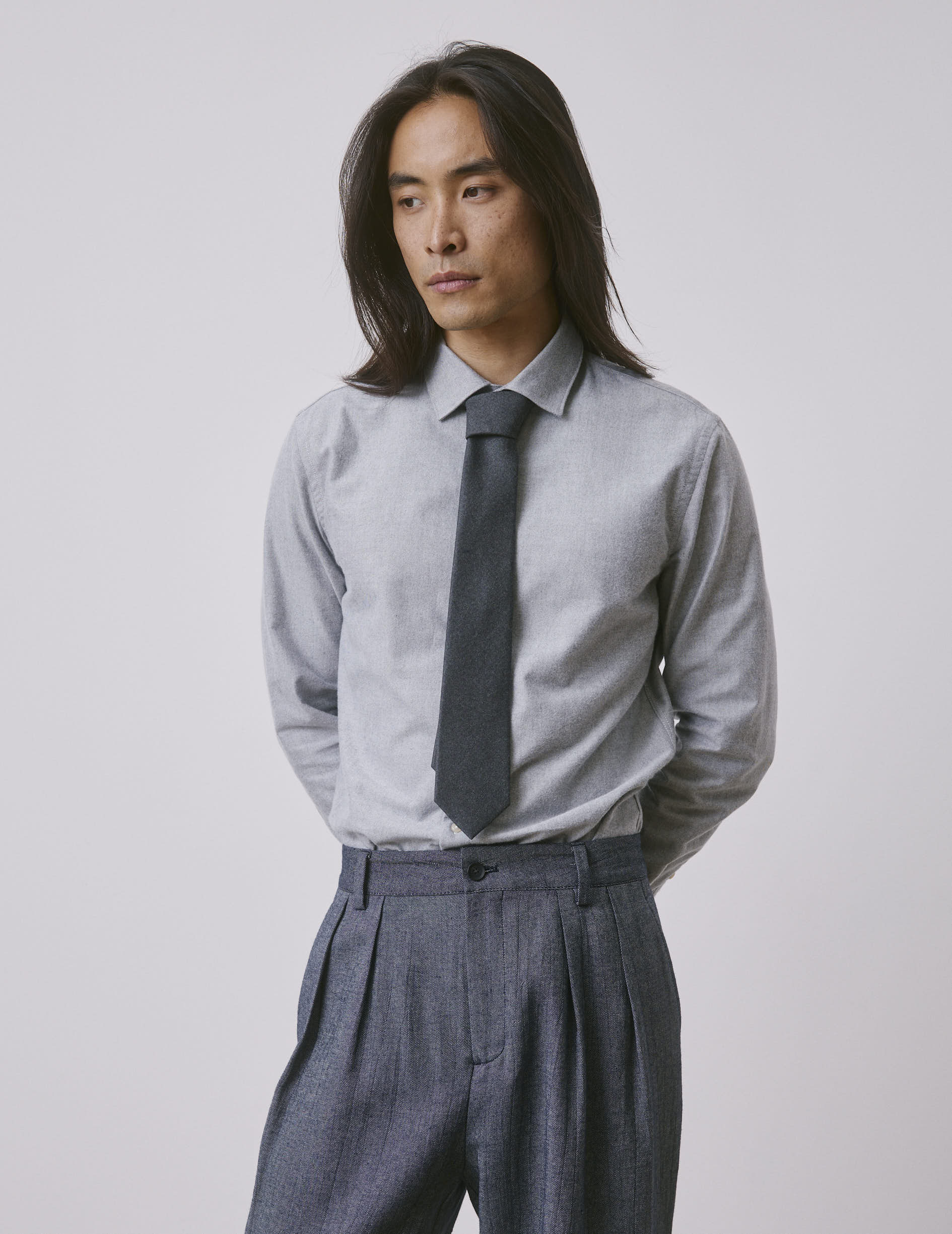 Chemise Auguste gris