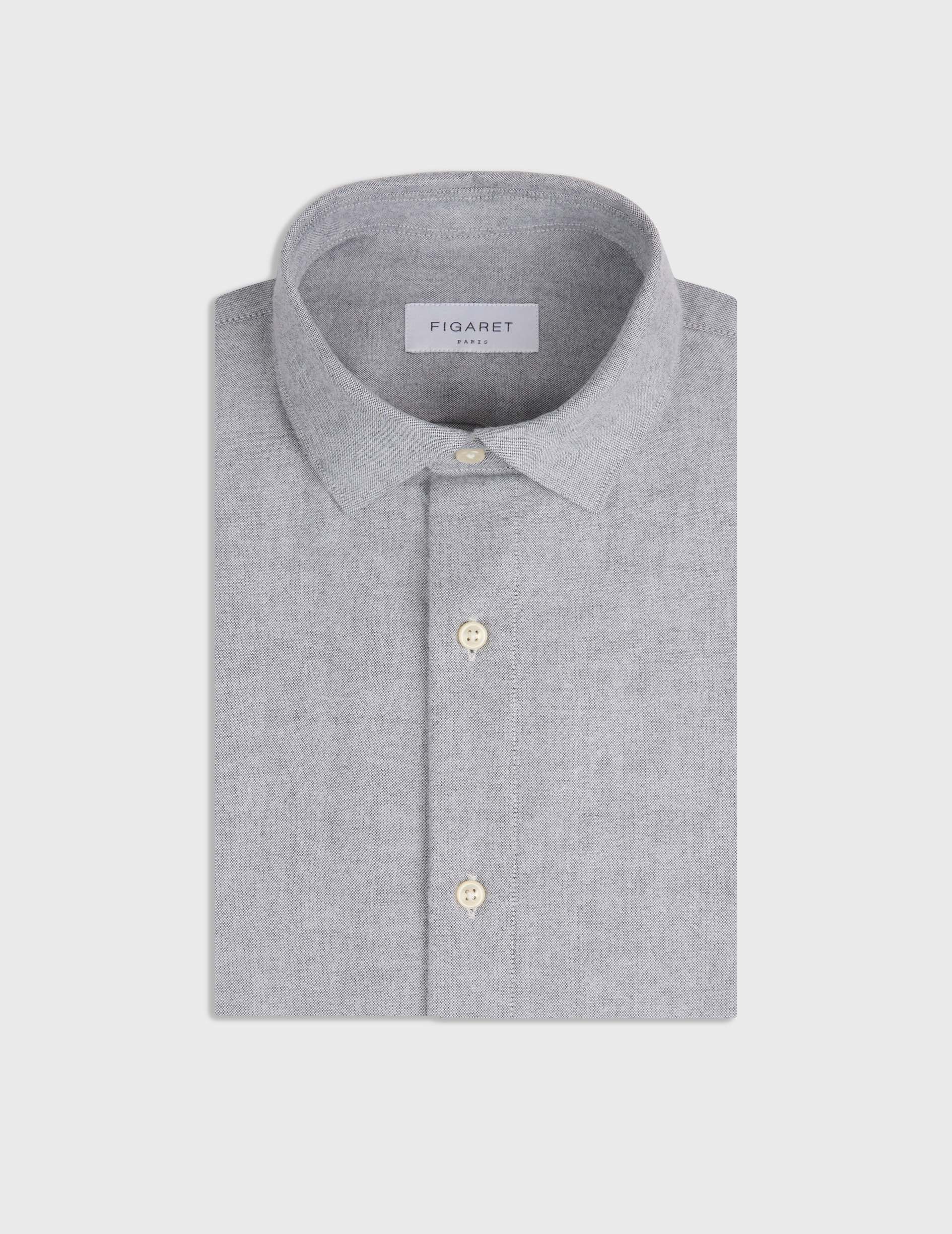 Chemise Auguste gris - Image 3
