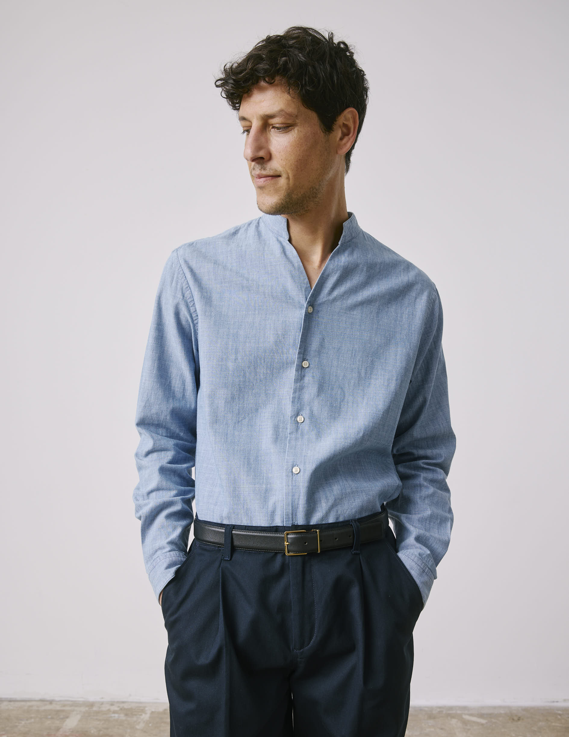 Chemise Carl bleu