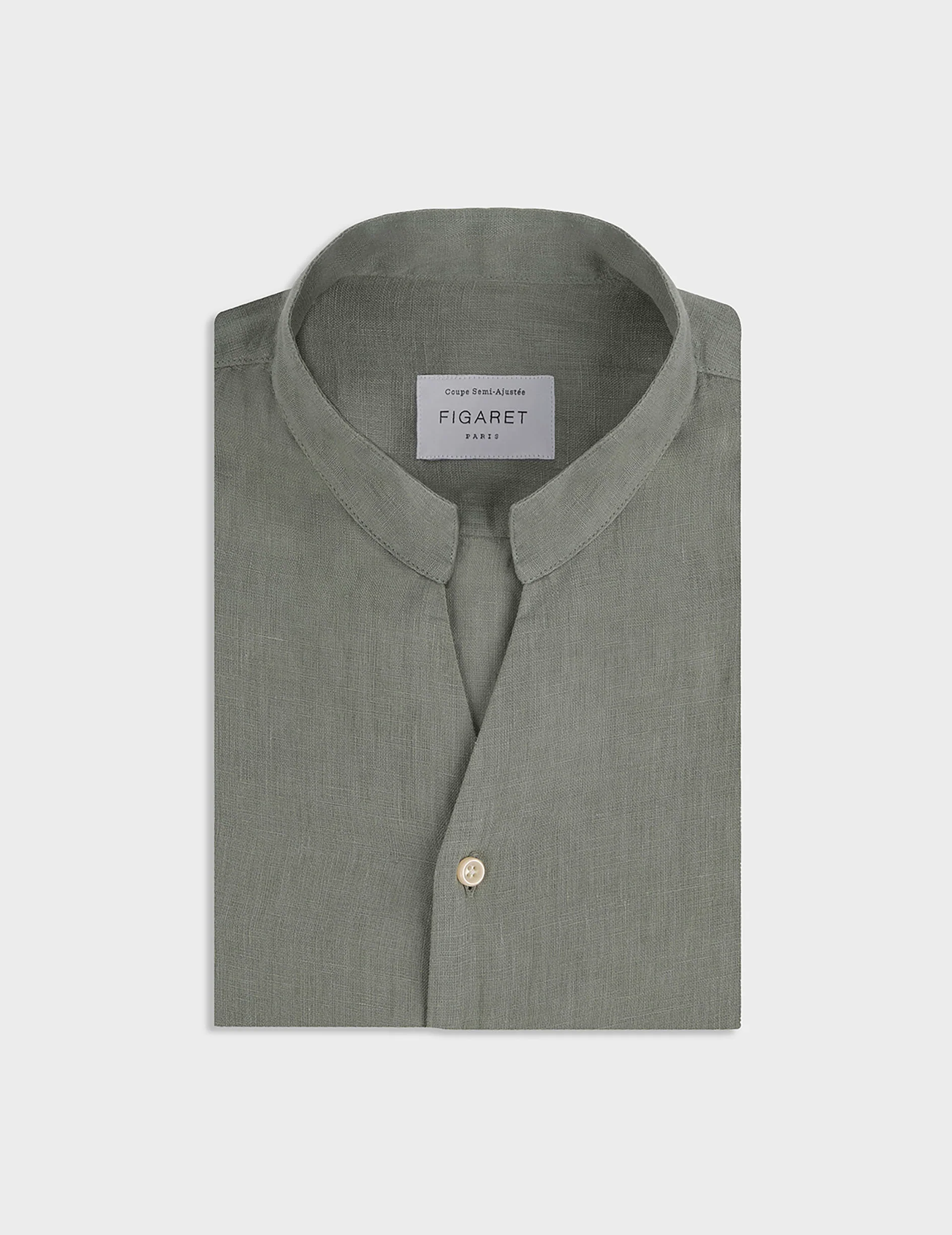 Chemise Carl en lin vert - Image 3
