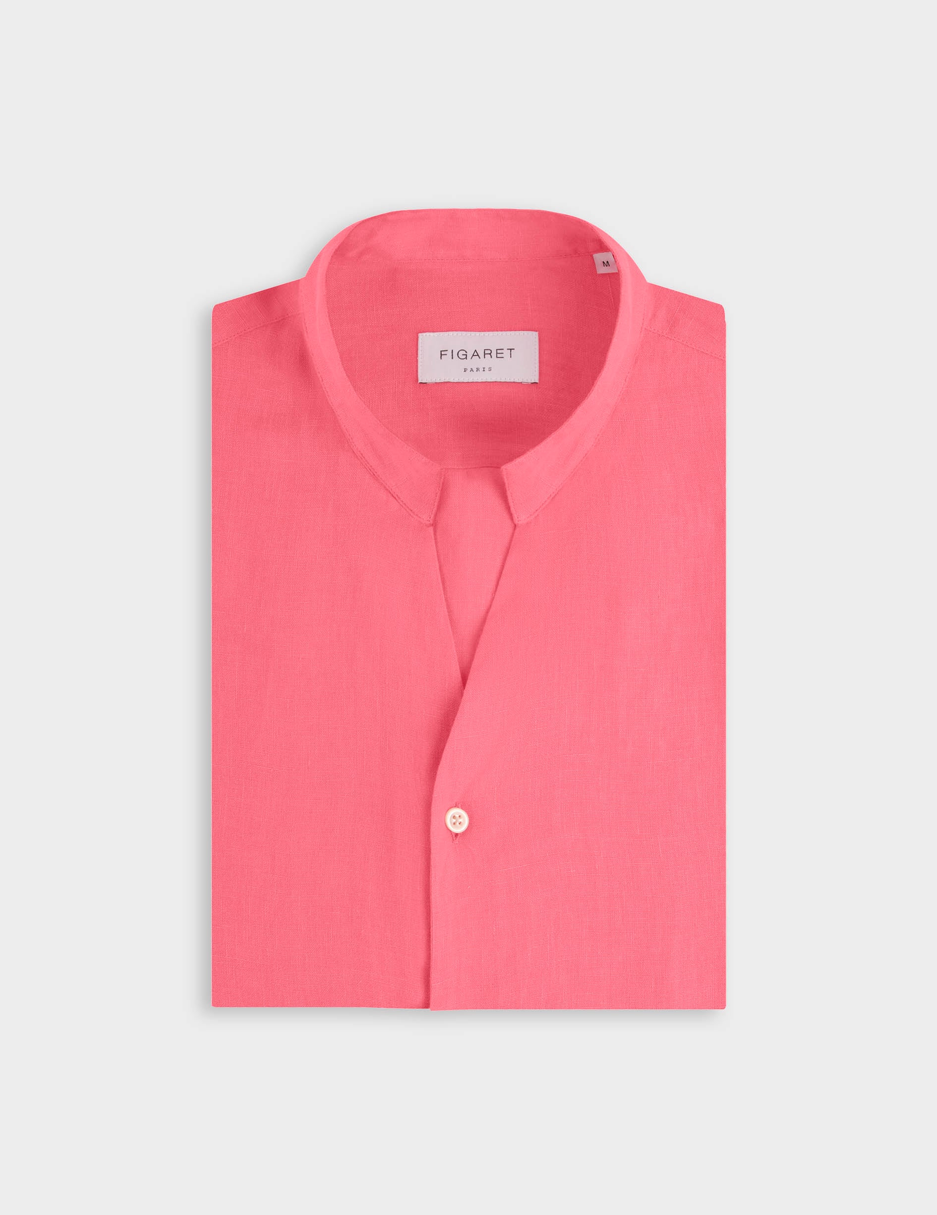 Chemise Carl en lin rose - Image 4