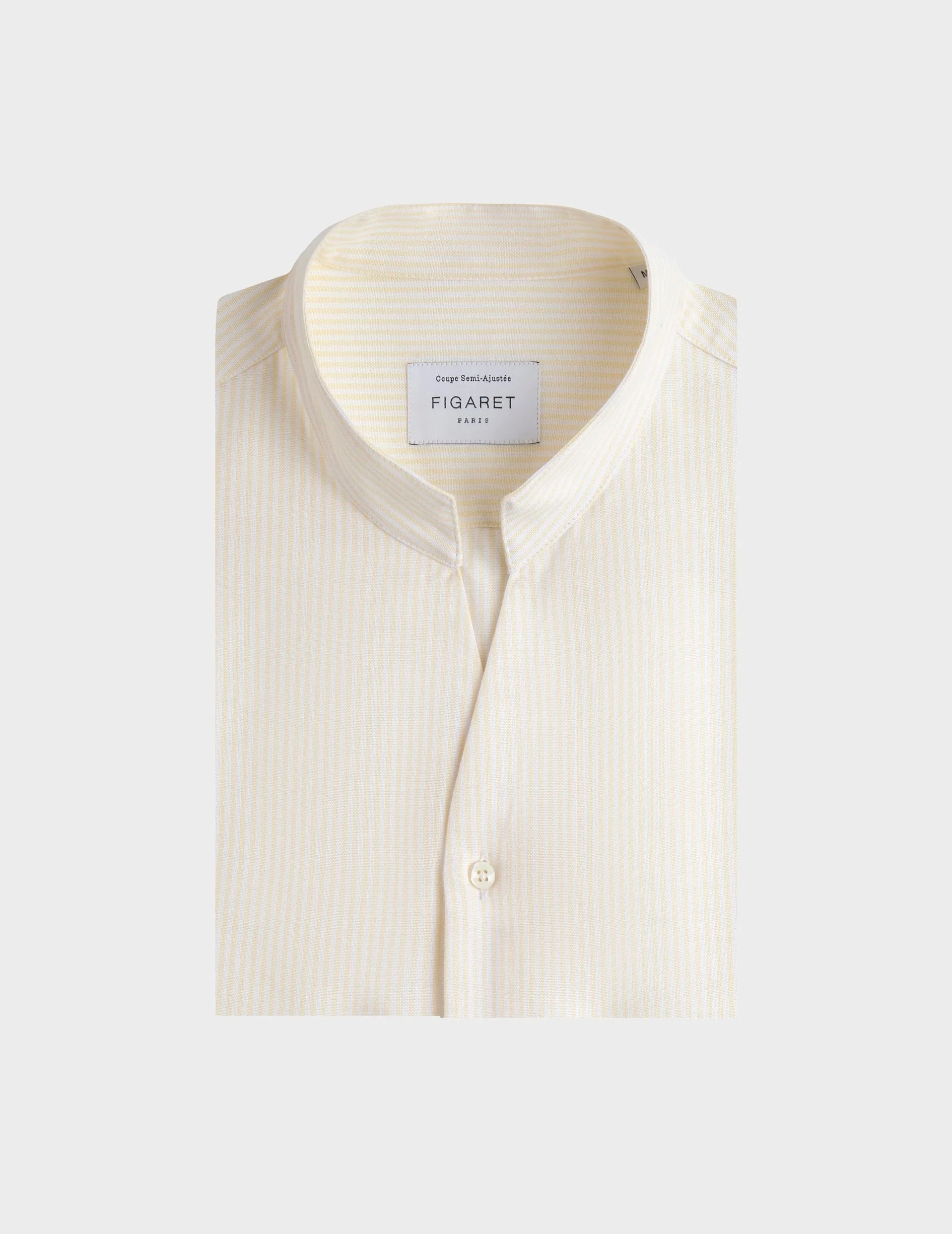 Chemise Carl rayée jaune - Image 5