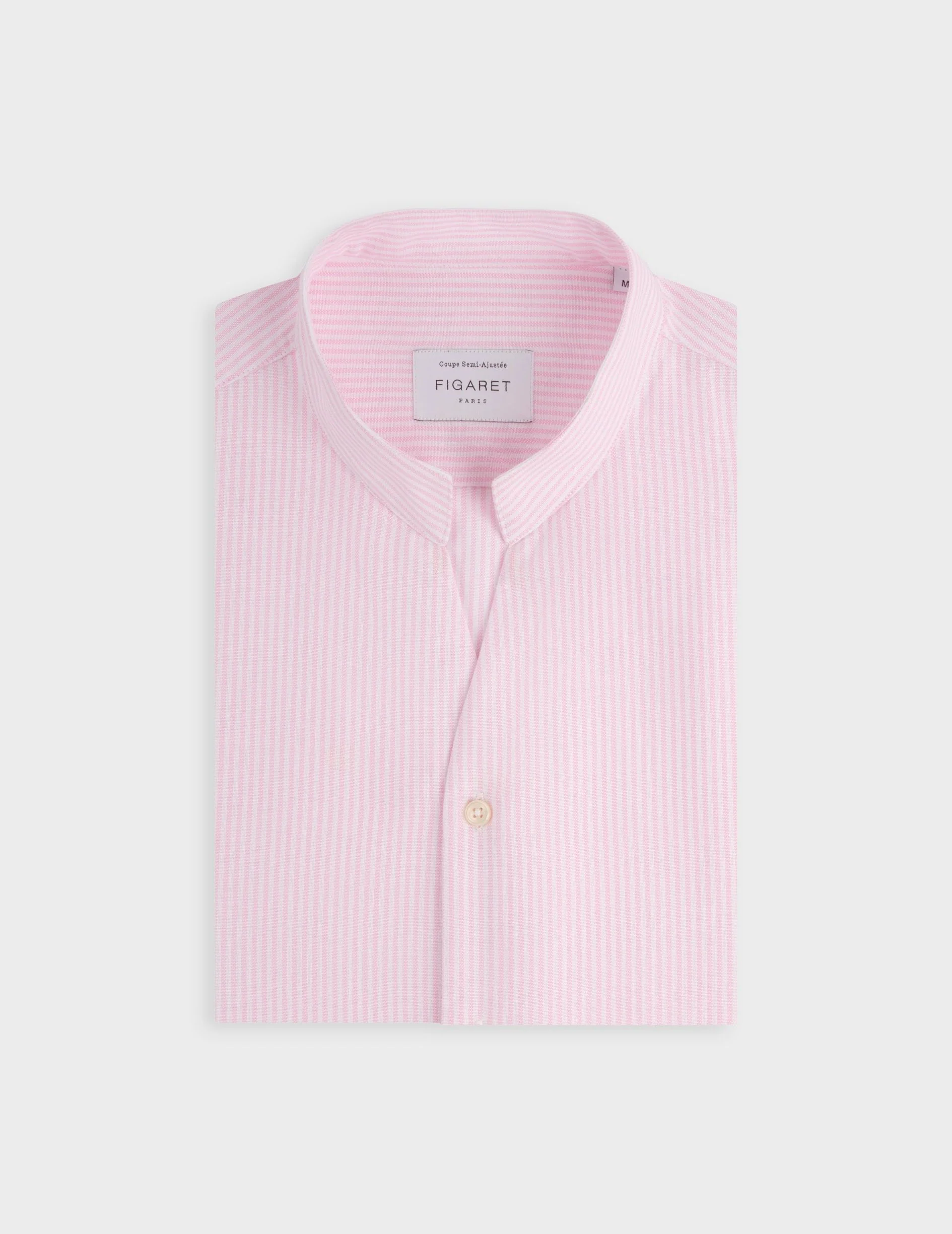 Chemise Carl rayée rose - Image 4