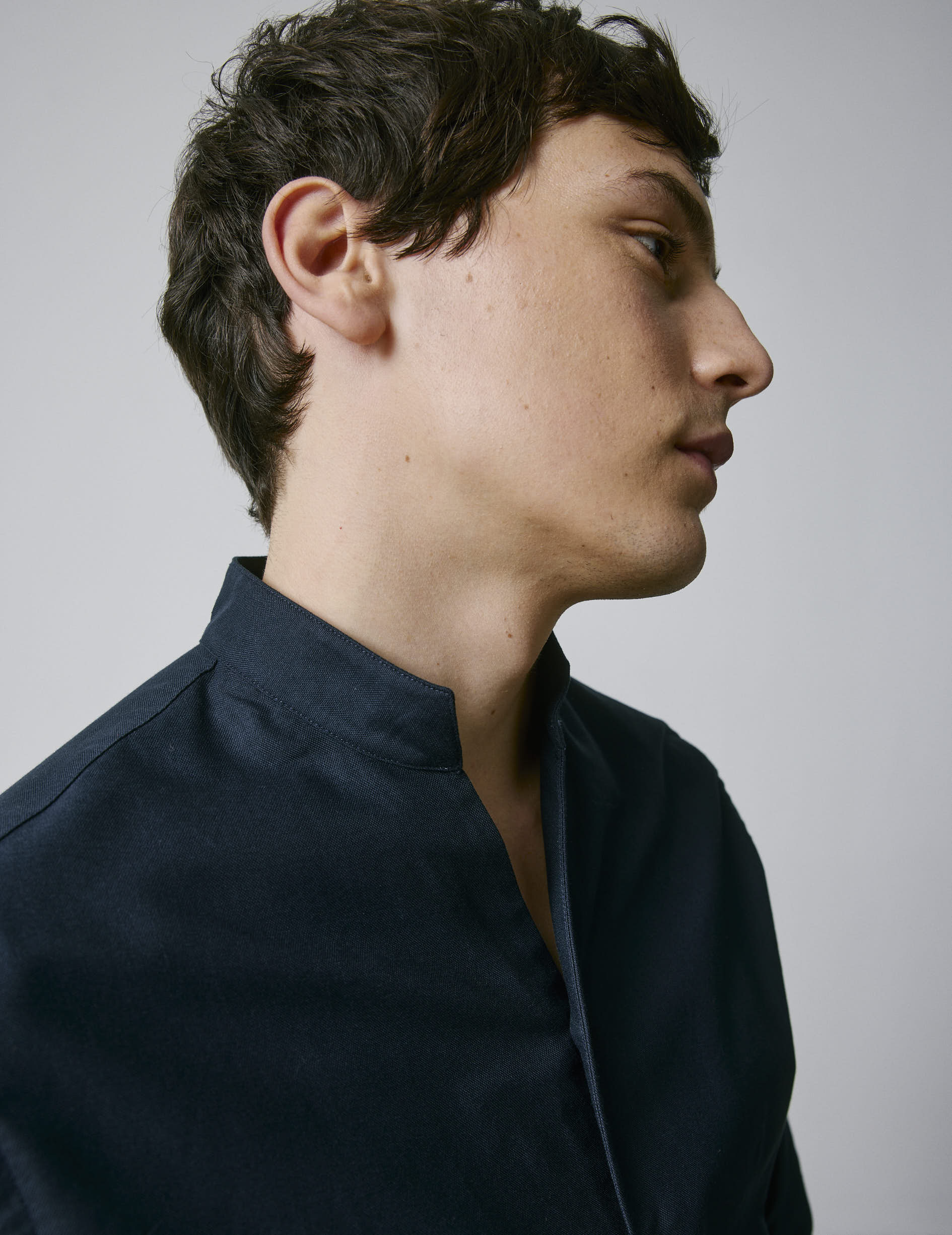 Chemise Carl bleu marine - Image 3