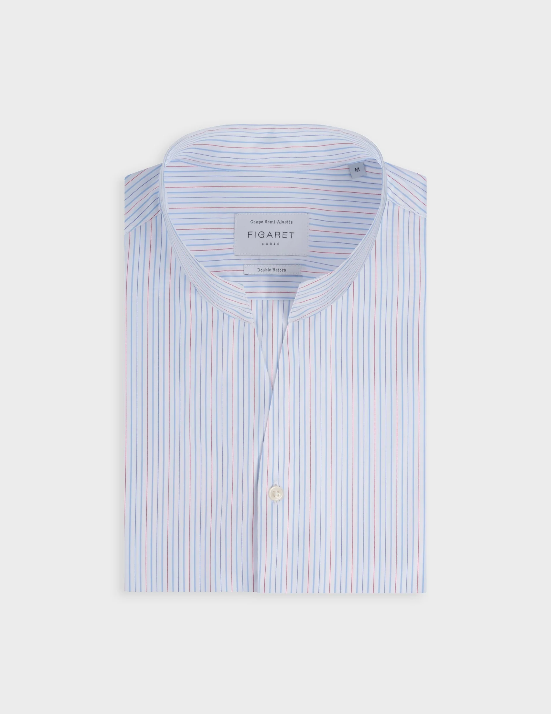 Chemise Carl rayée rouge