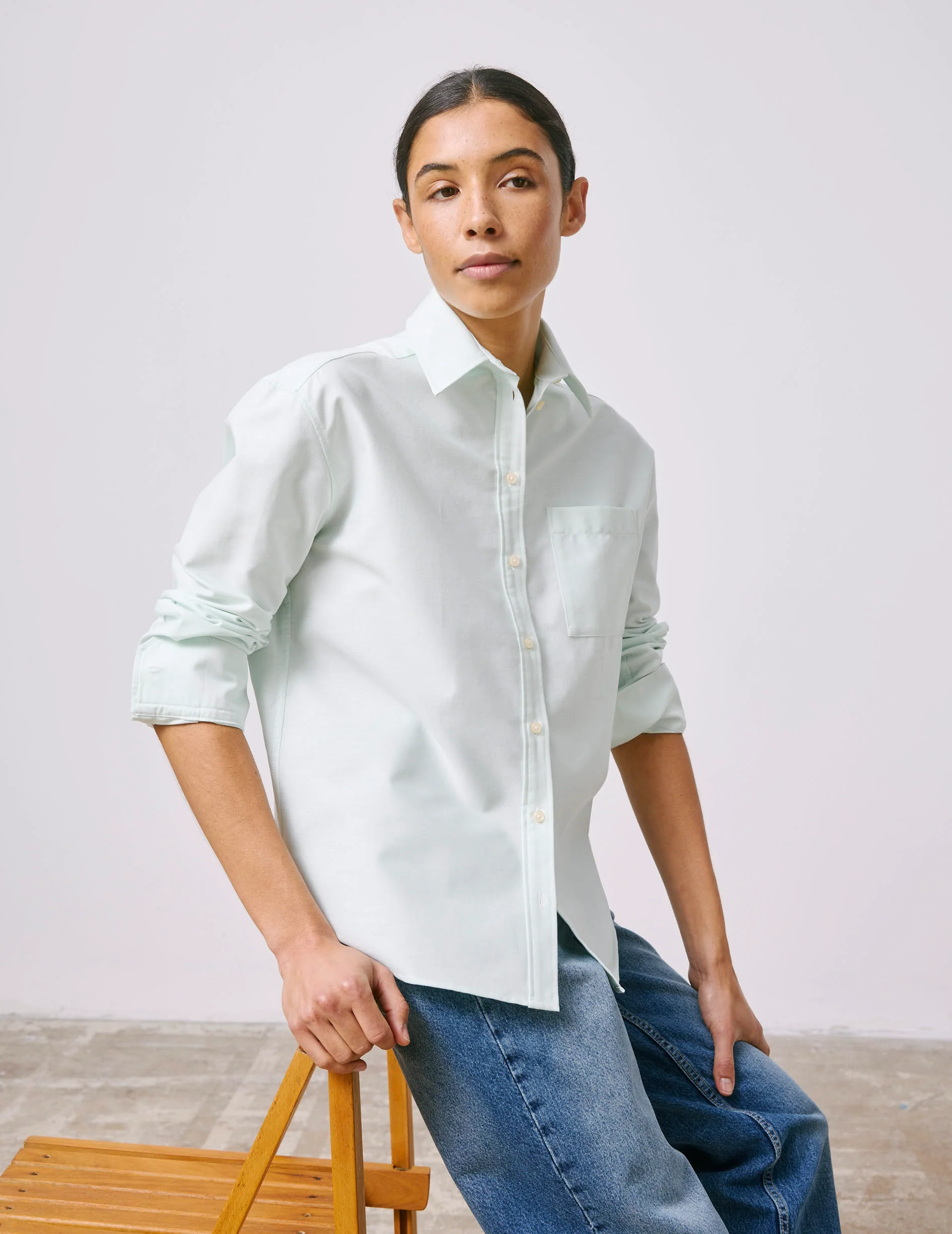 Chemise Charlotte verte