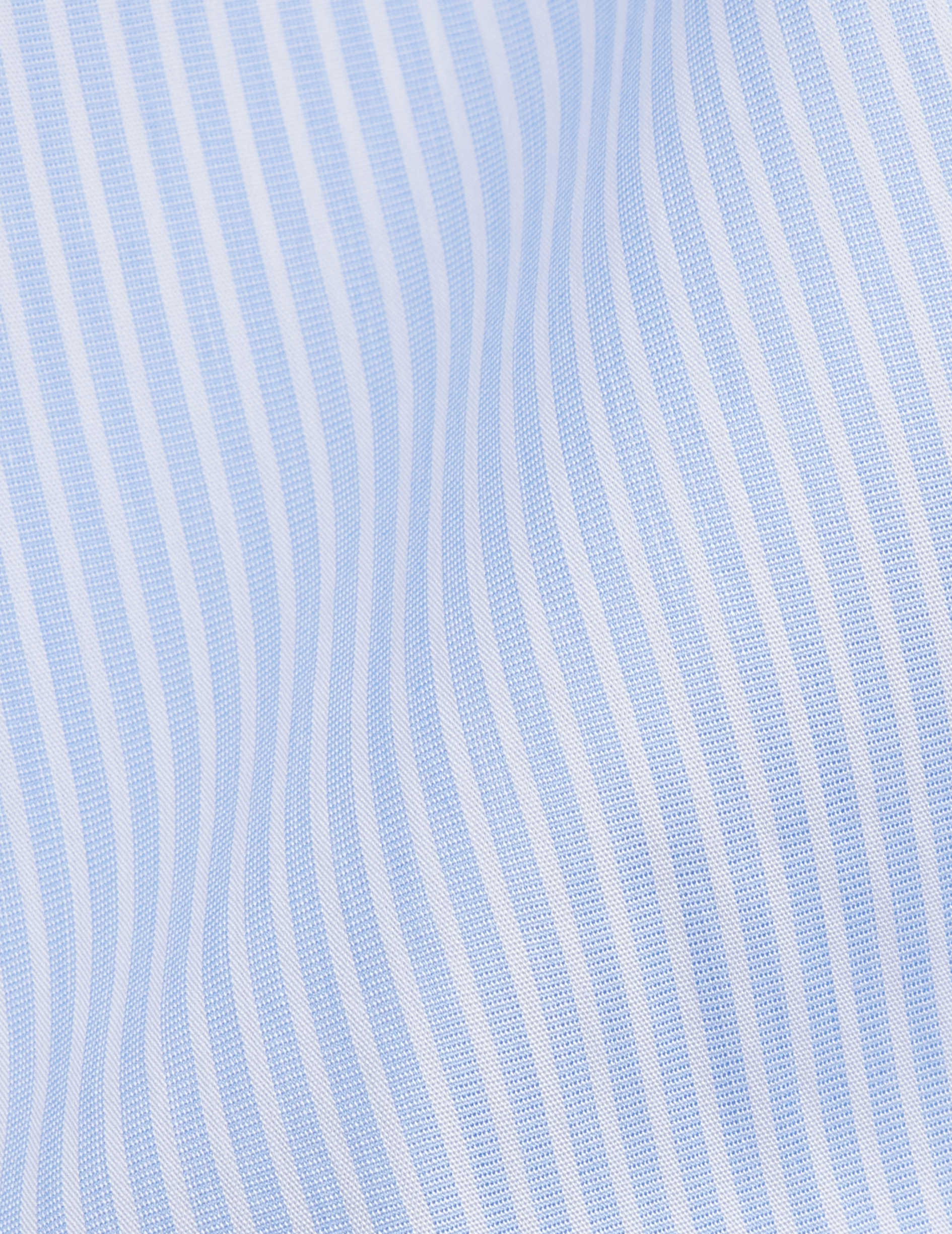 Chemise Ajustée stretch rayée bleue - Image 2