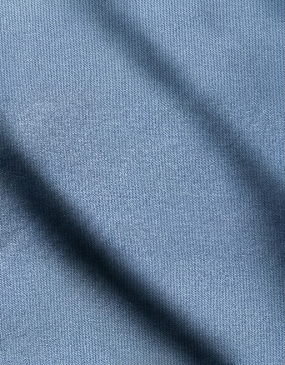 Chemise semi-ajustée stretch bleue - Image 2