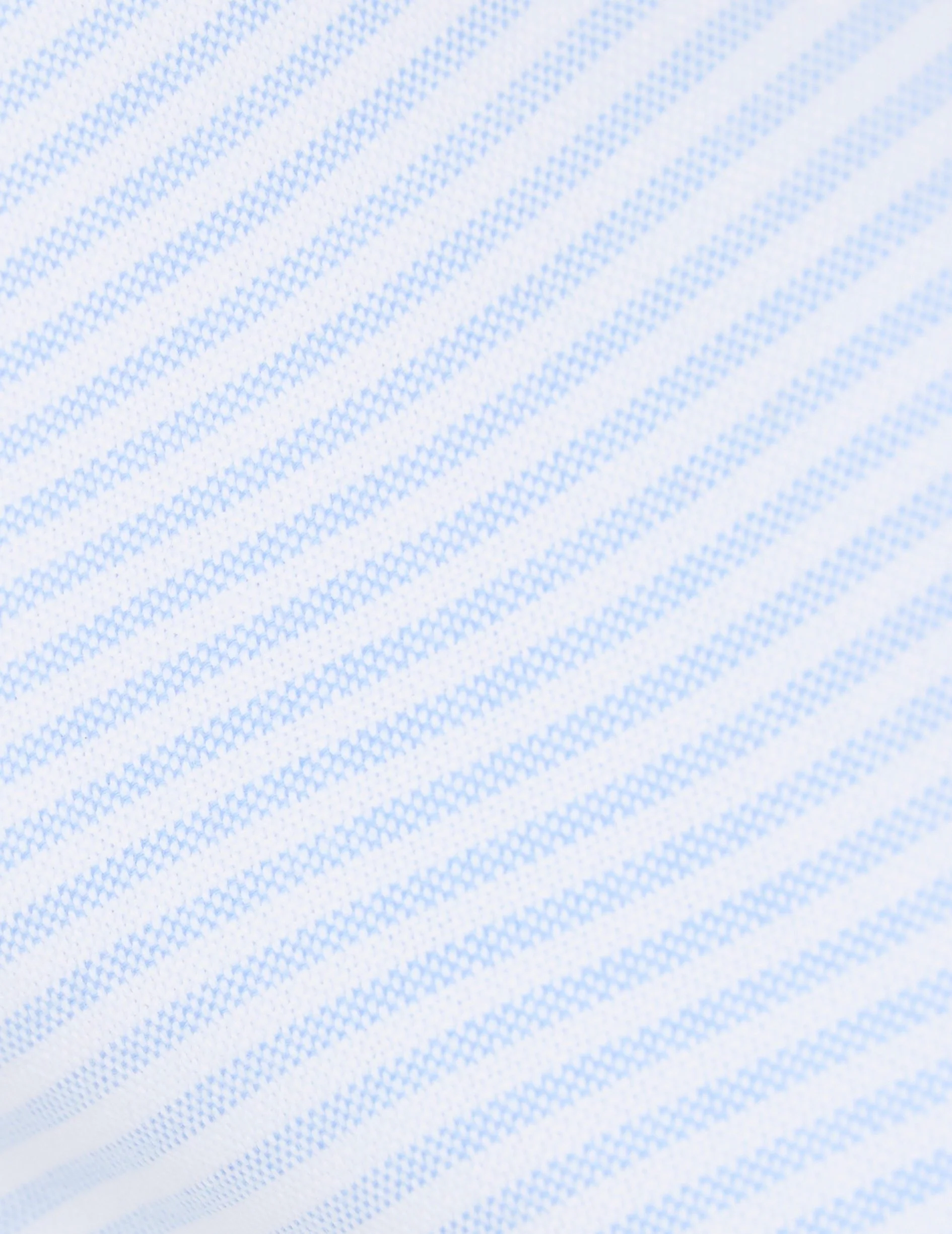 Chemise semi-ajustée rayée bleu clair - Image 5