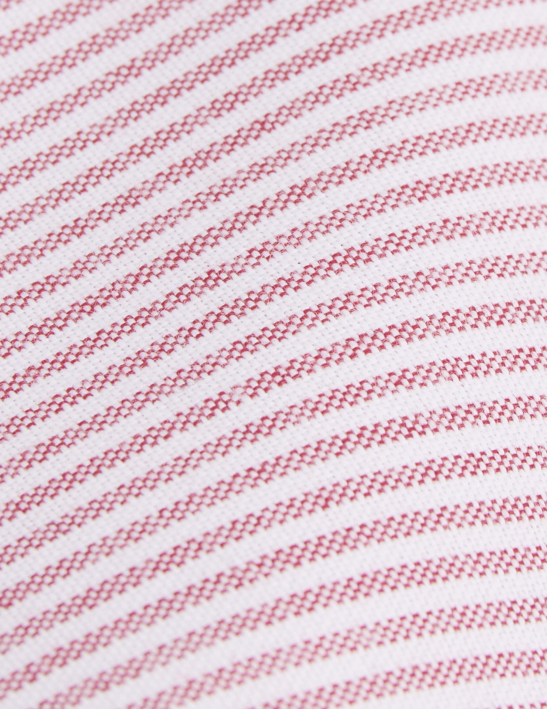 Chemise Gaspard rayée rouge - Image 5