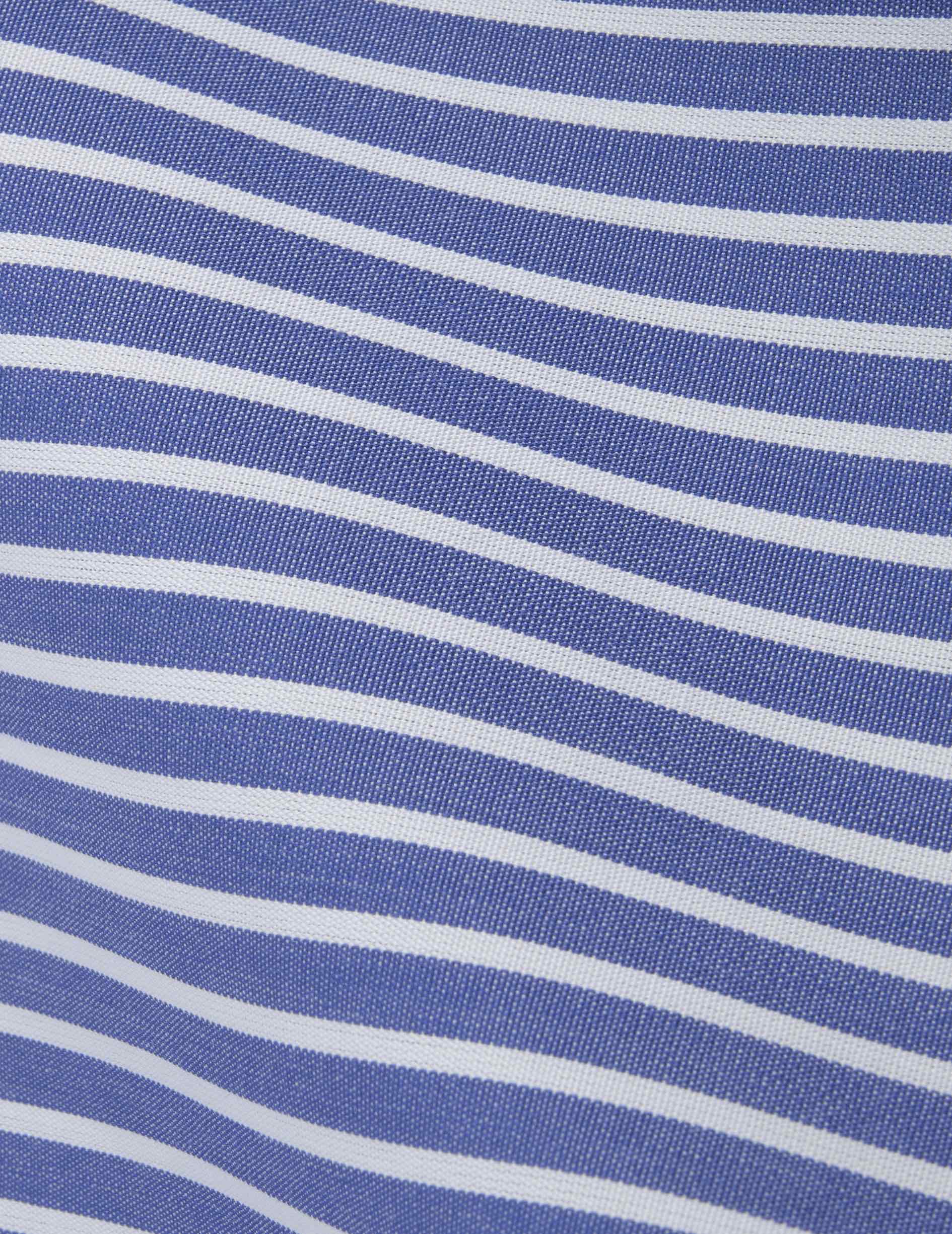Chemise Greta rayée bleue - Image 6