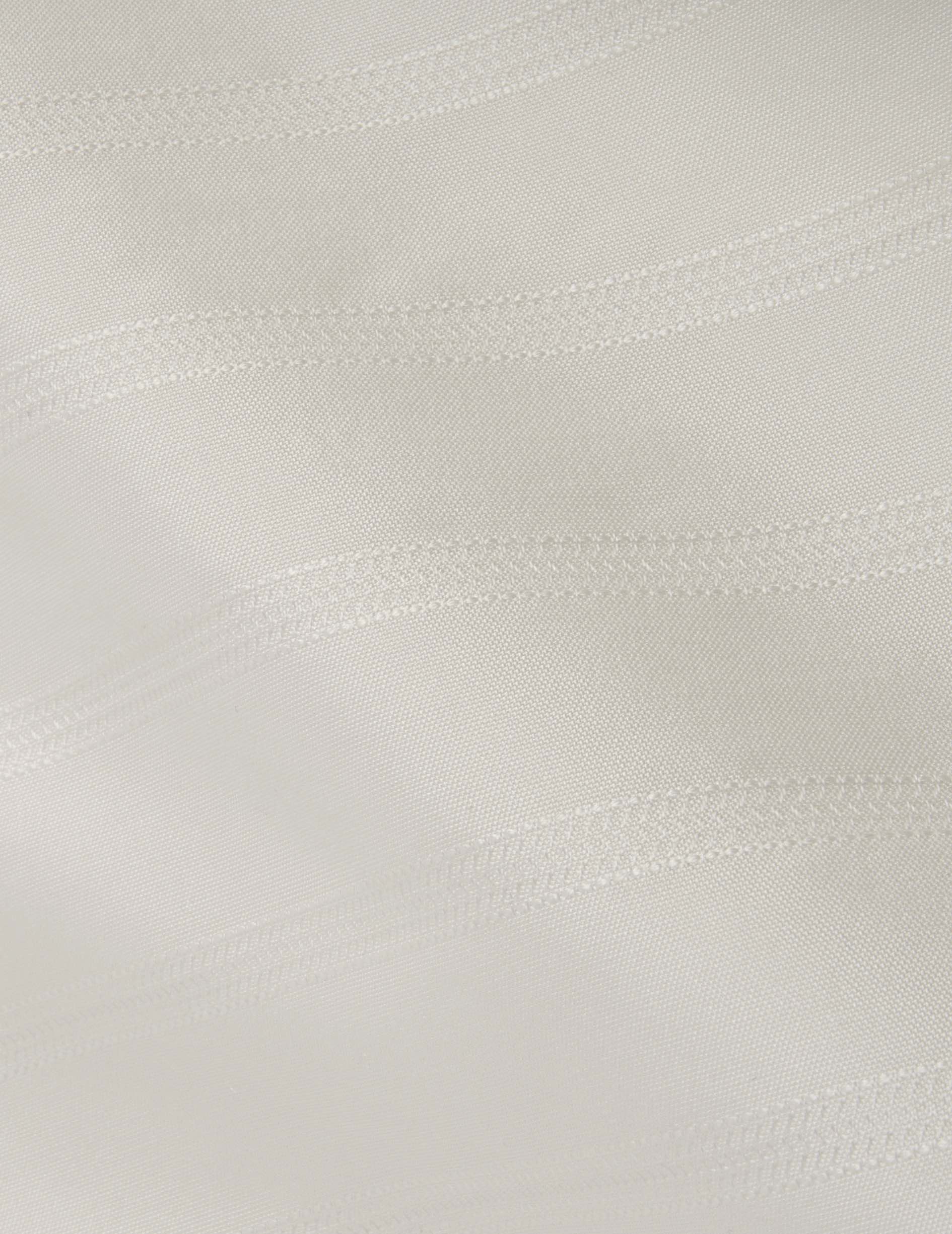 Chemise Hannah en soie rayée écrue - Image 7