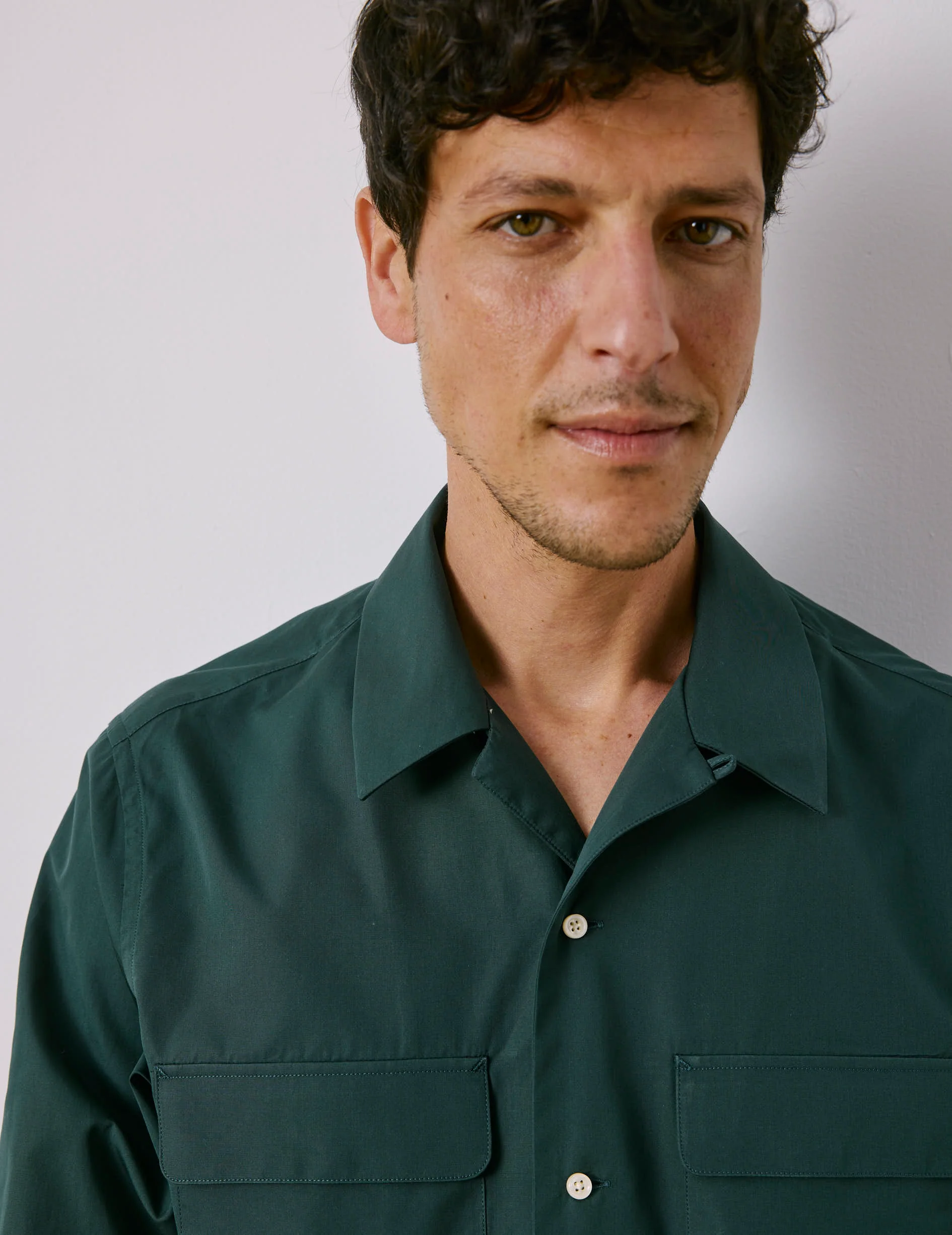 Chemise Ivano verte foncée - Image 4