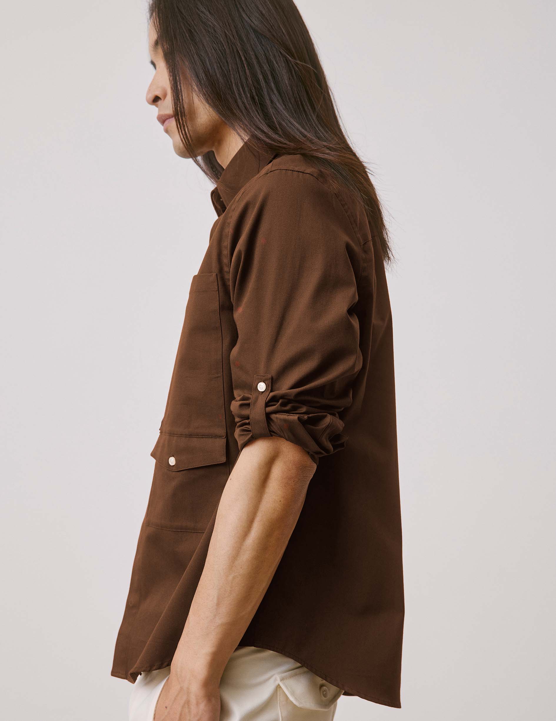 Chemise Mathéo marron - Image 4