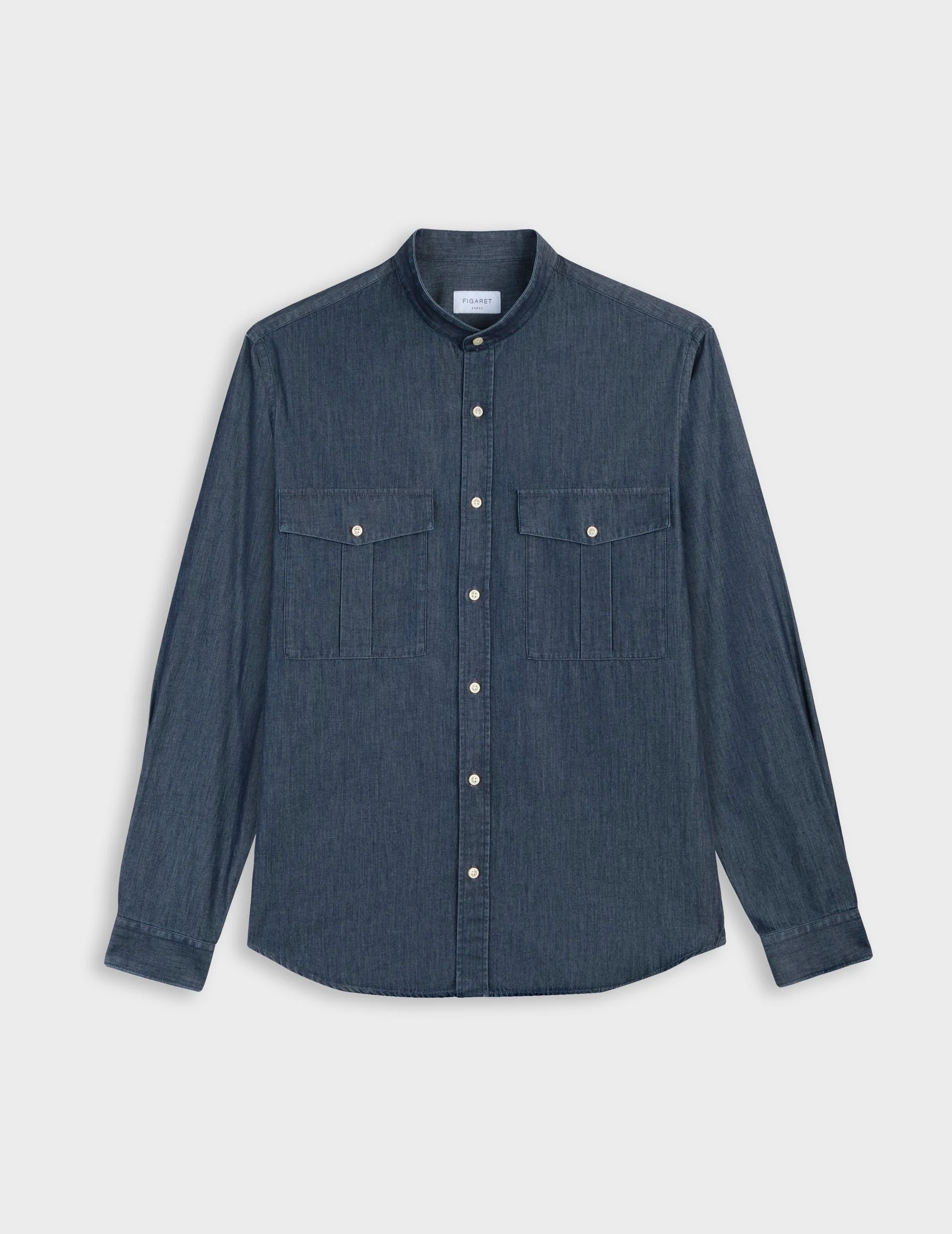 Chemise Mathias bleu marine - Image 5