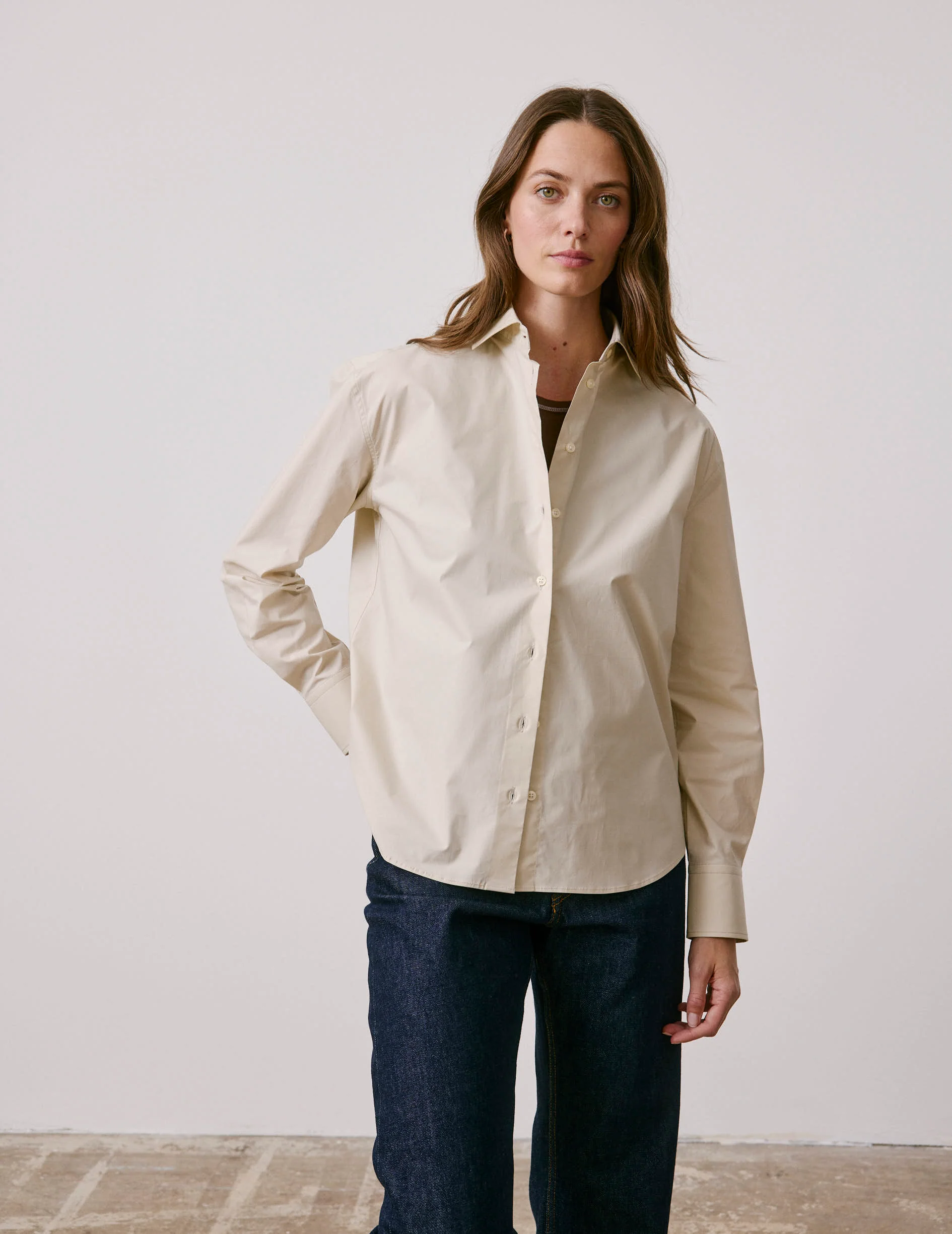 Chemise Mélinda beige - Image 3