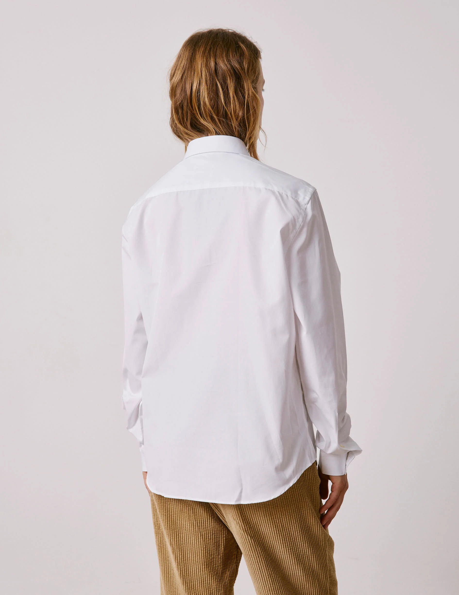 Chemise mixte "Je t'aime" blanche - Image 9