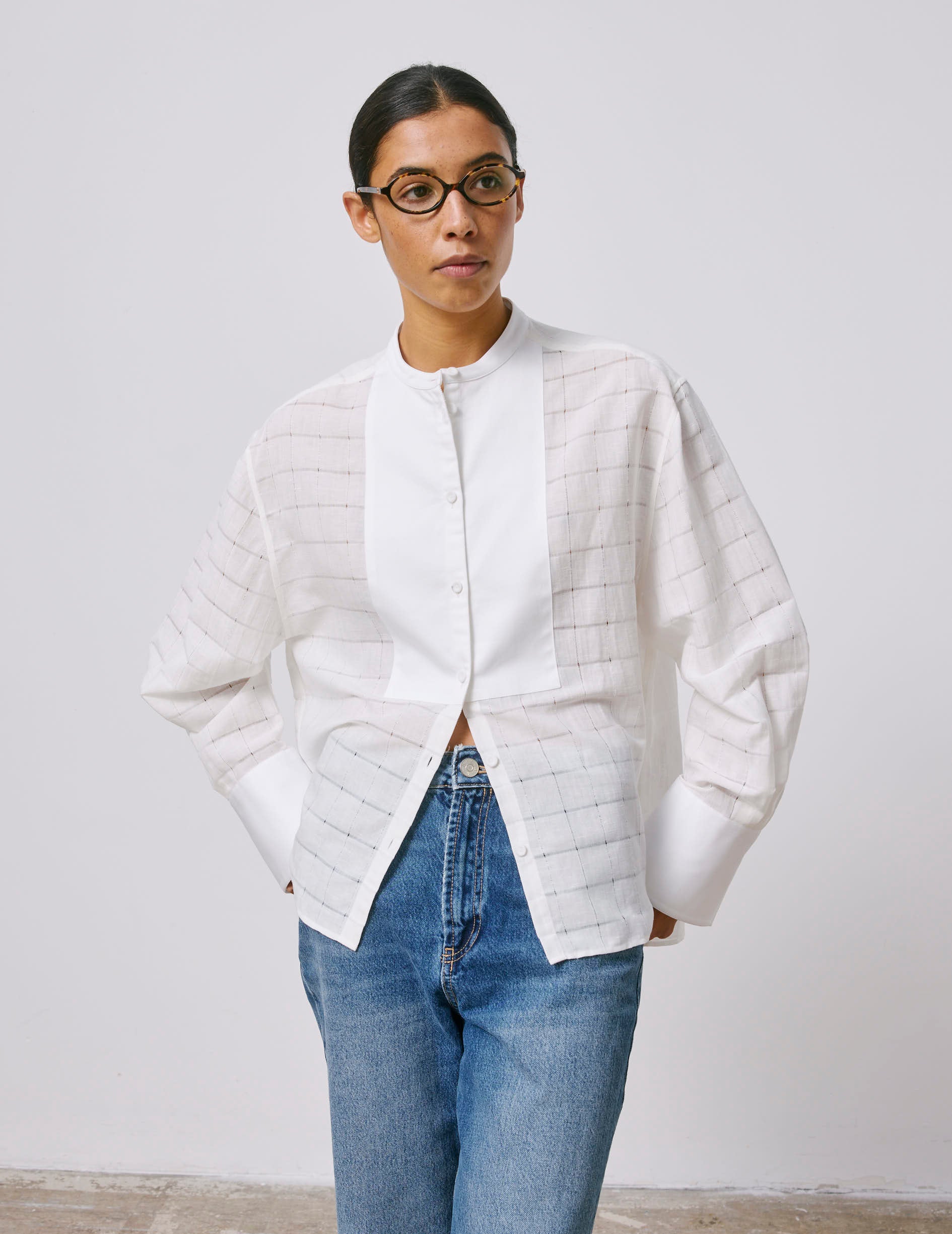Chemise Noélise écrue