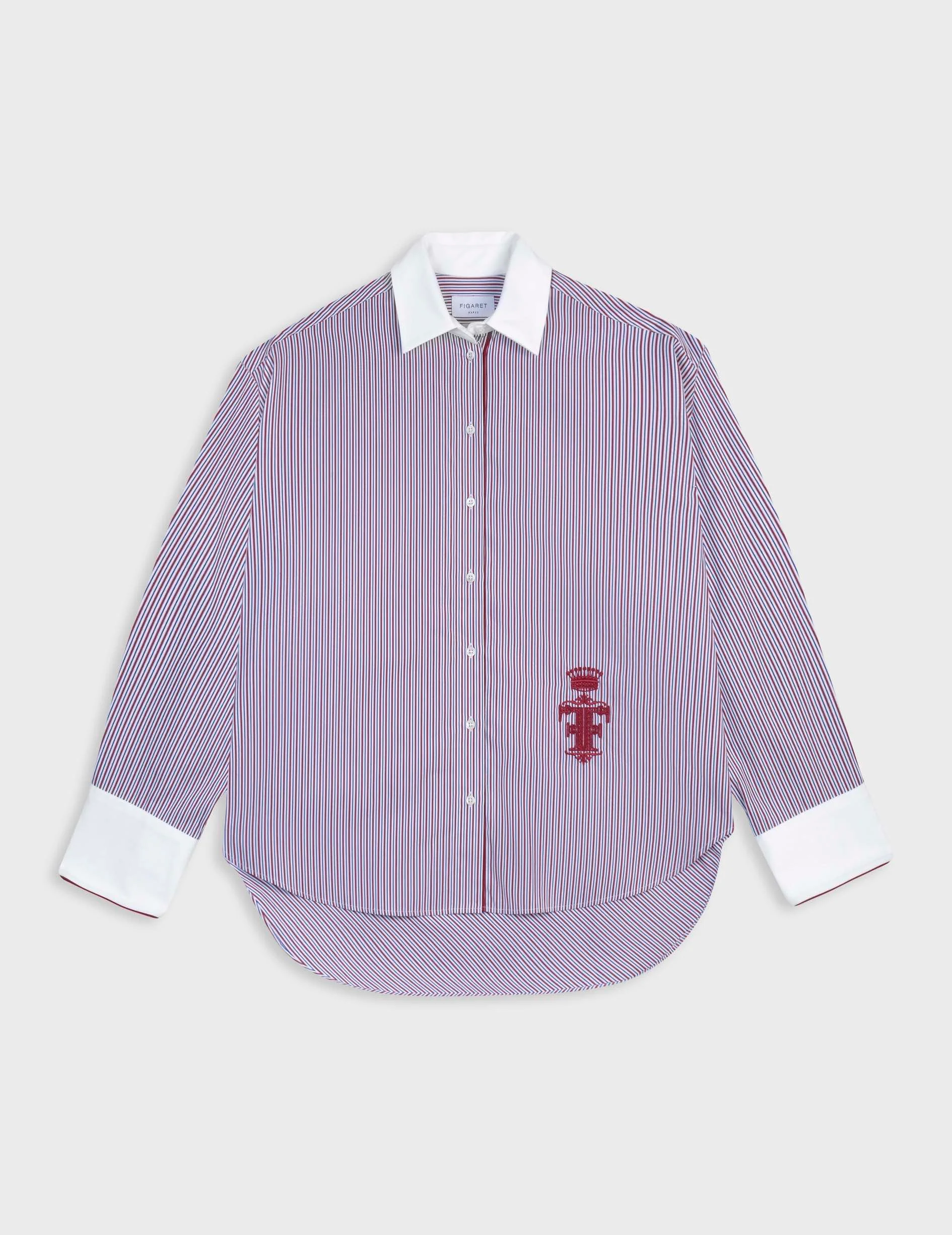Chemise Nolita bordeaux - Image 6