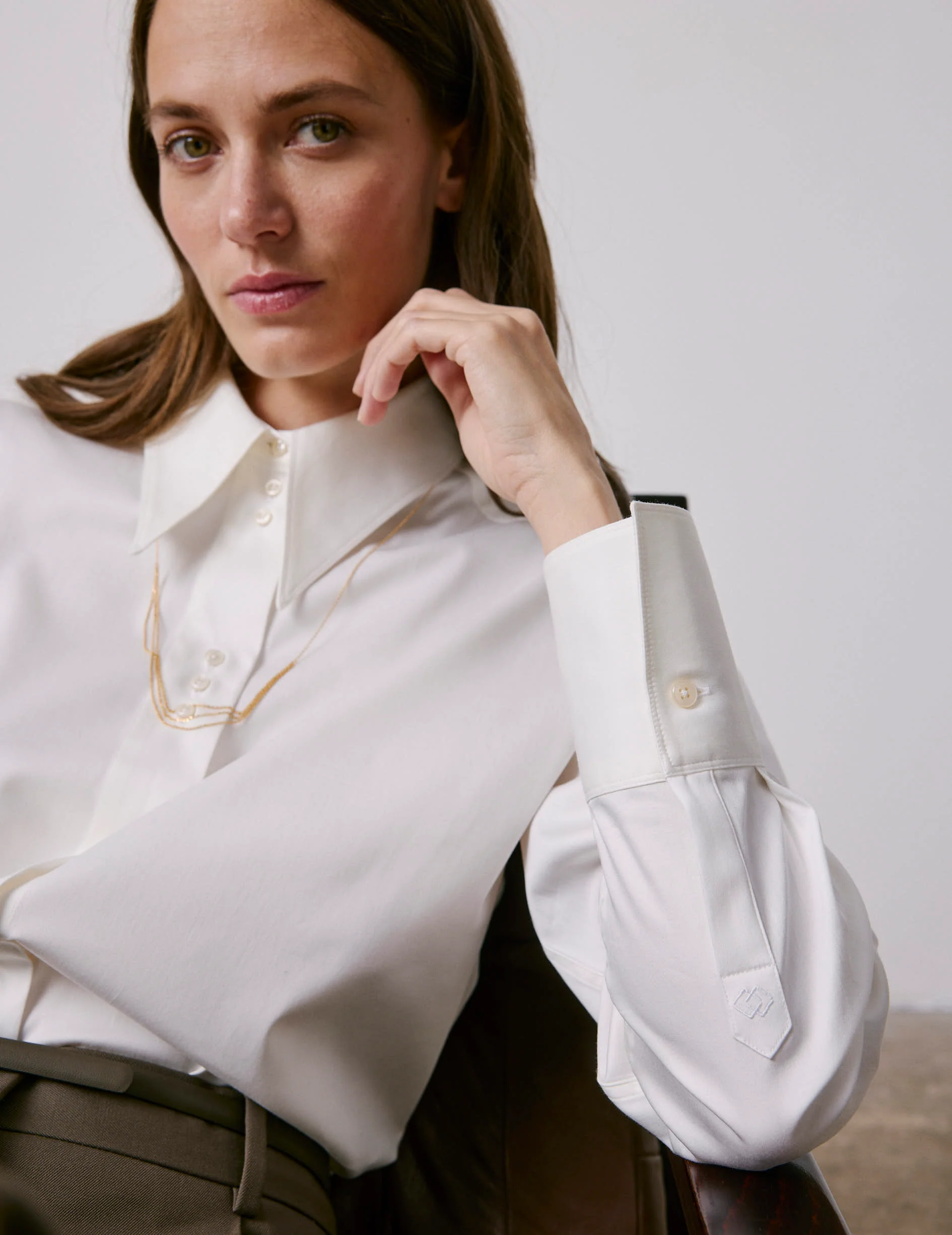 Chemise Perle écrue - Image 5