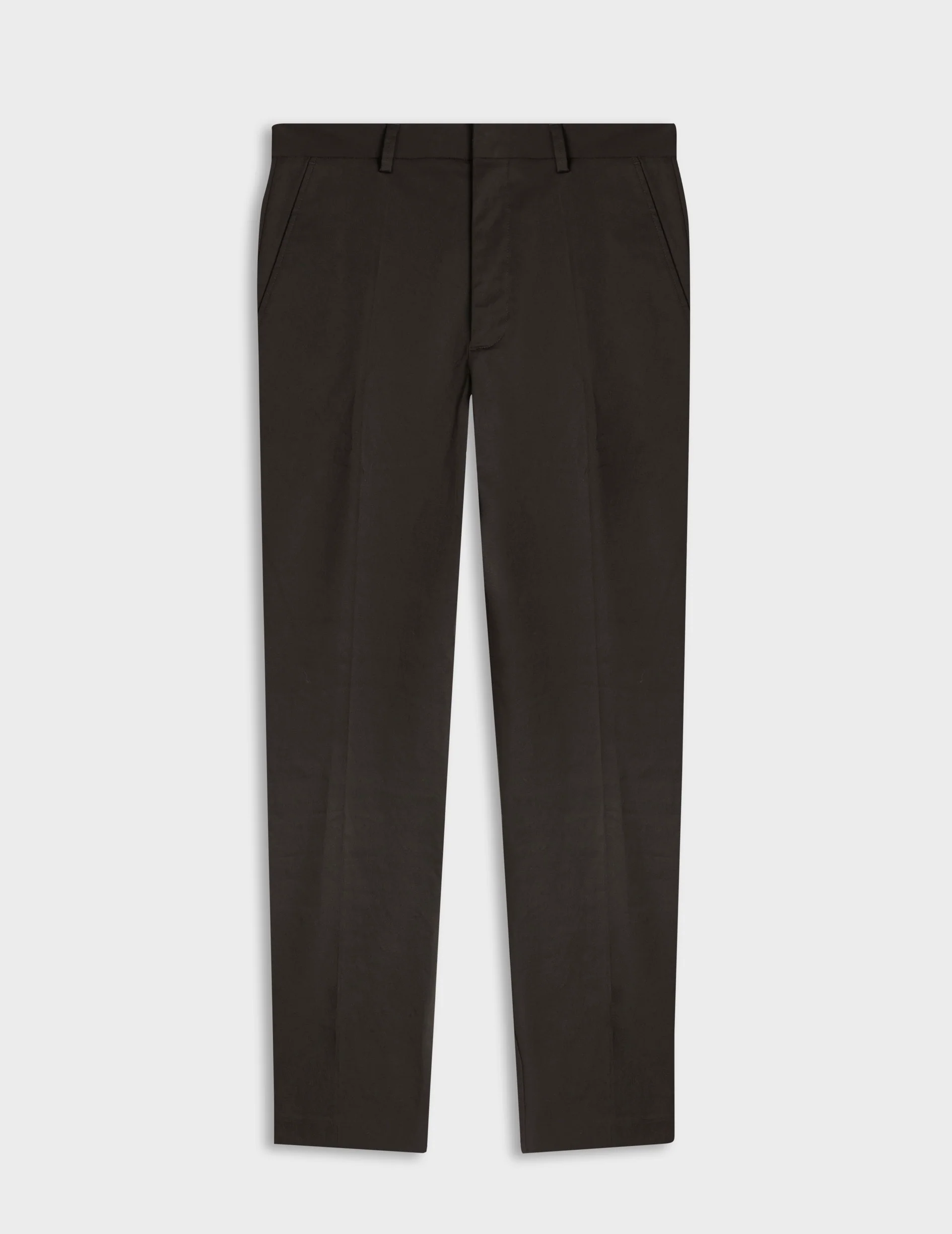 Chino Geofrey en twill de coton marron - Image 4