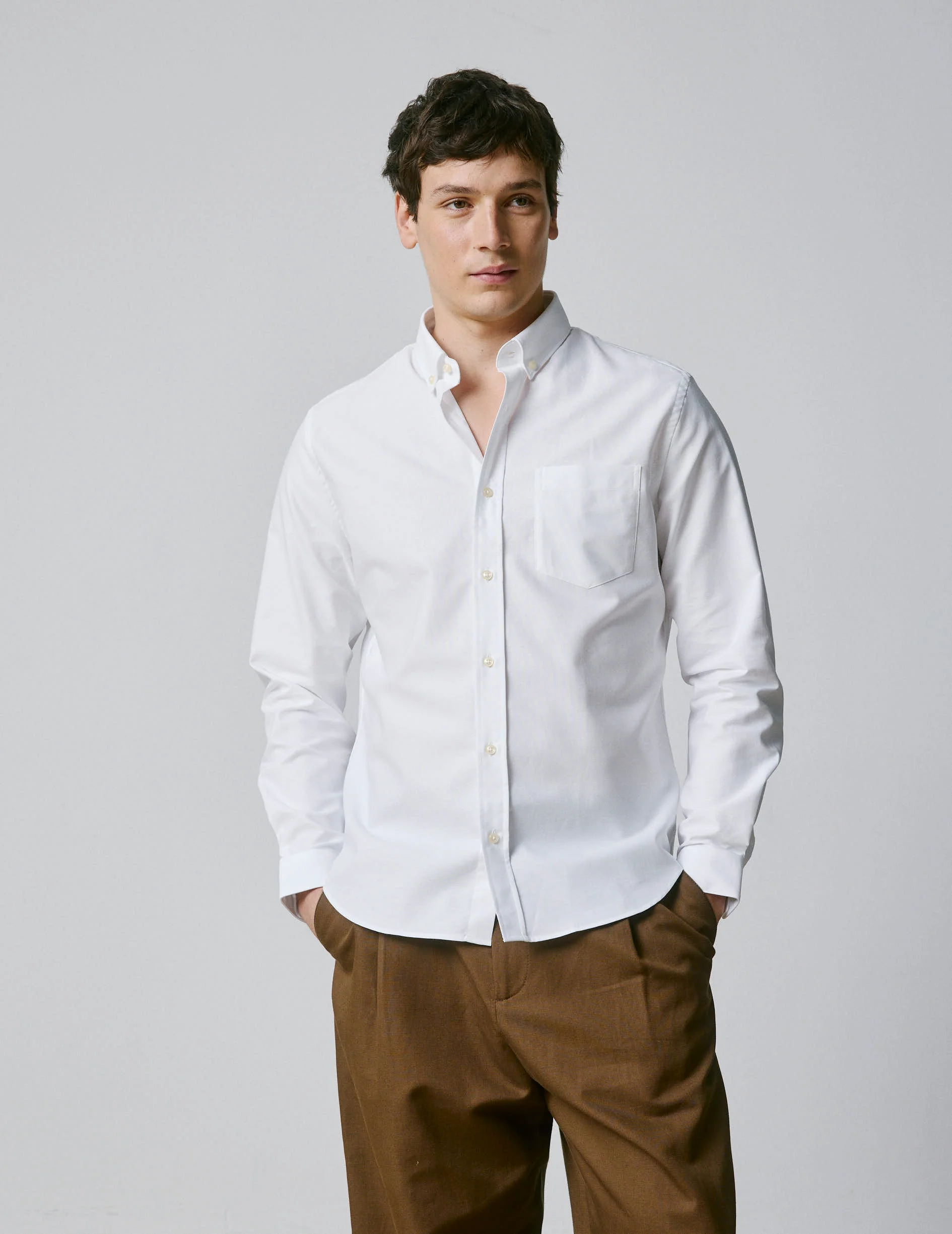 Chemise Semi-ajustée blanche - Image 3
