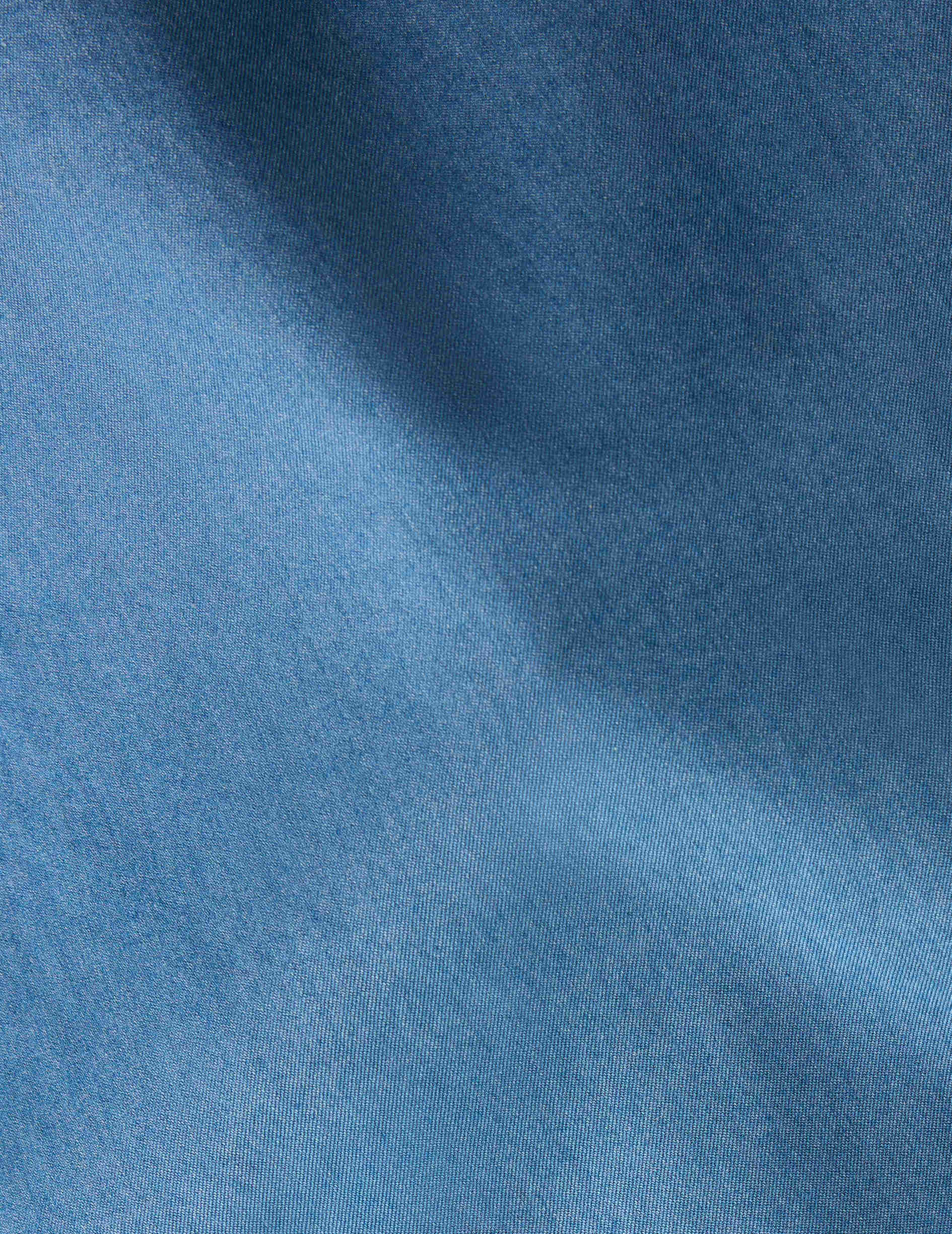 Chemise Semi-ajustée bleue - Image 4