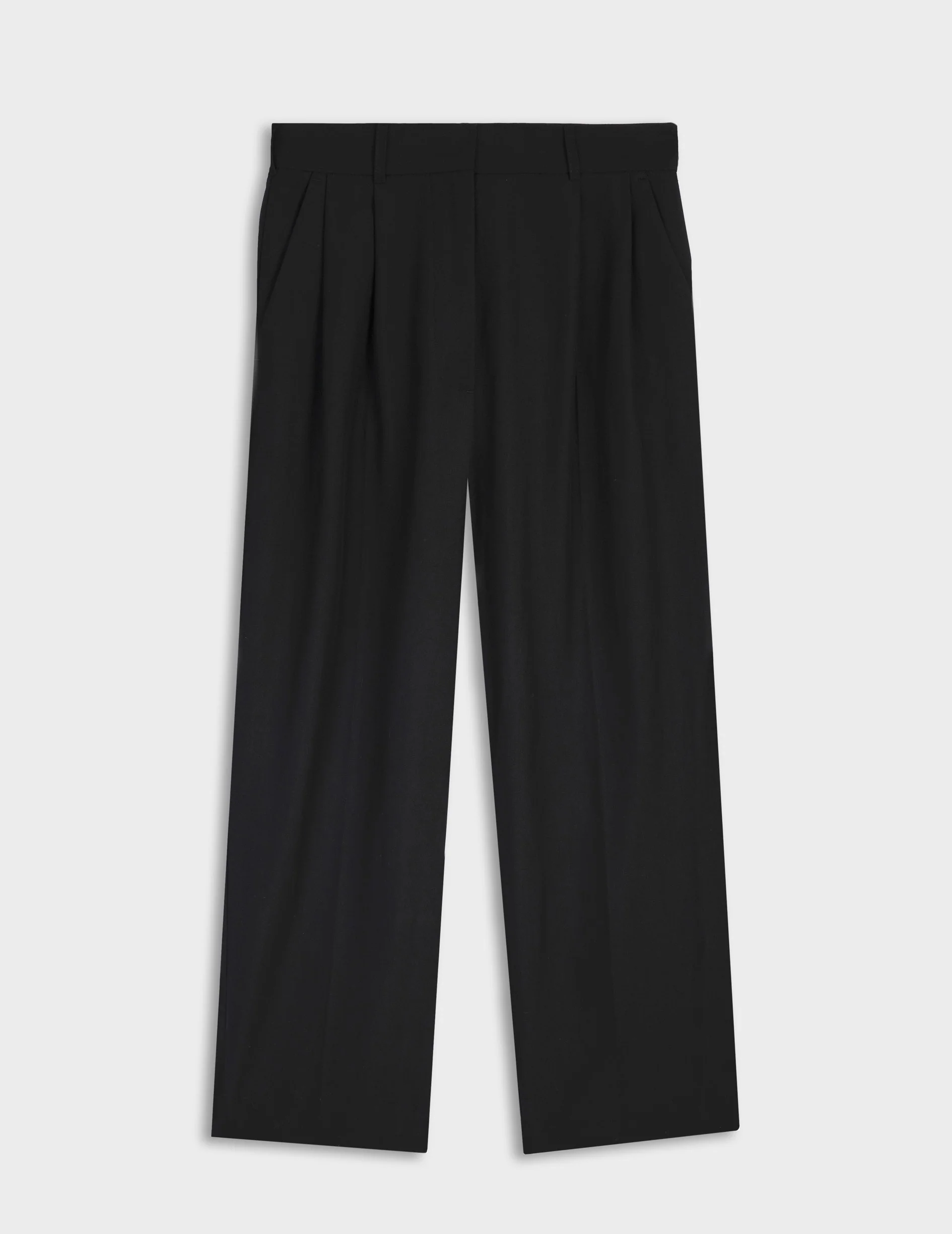 Pantalon de costume Nelly en laine vierge noire - Image 5