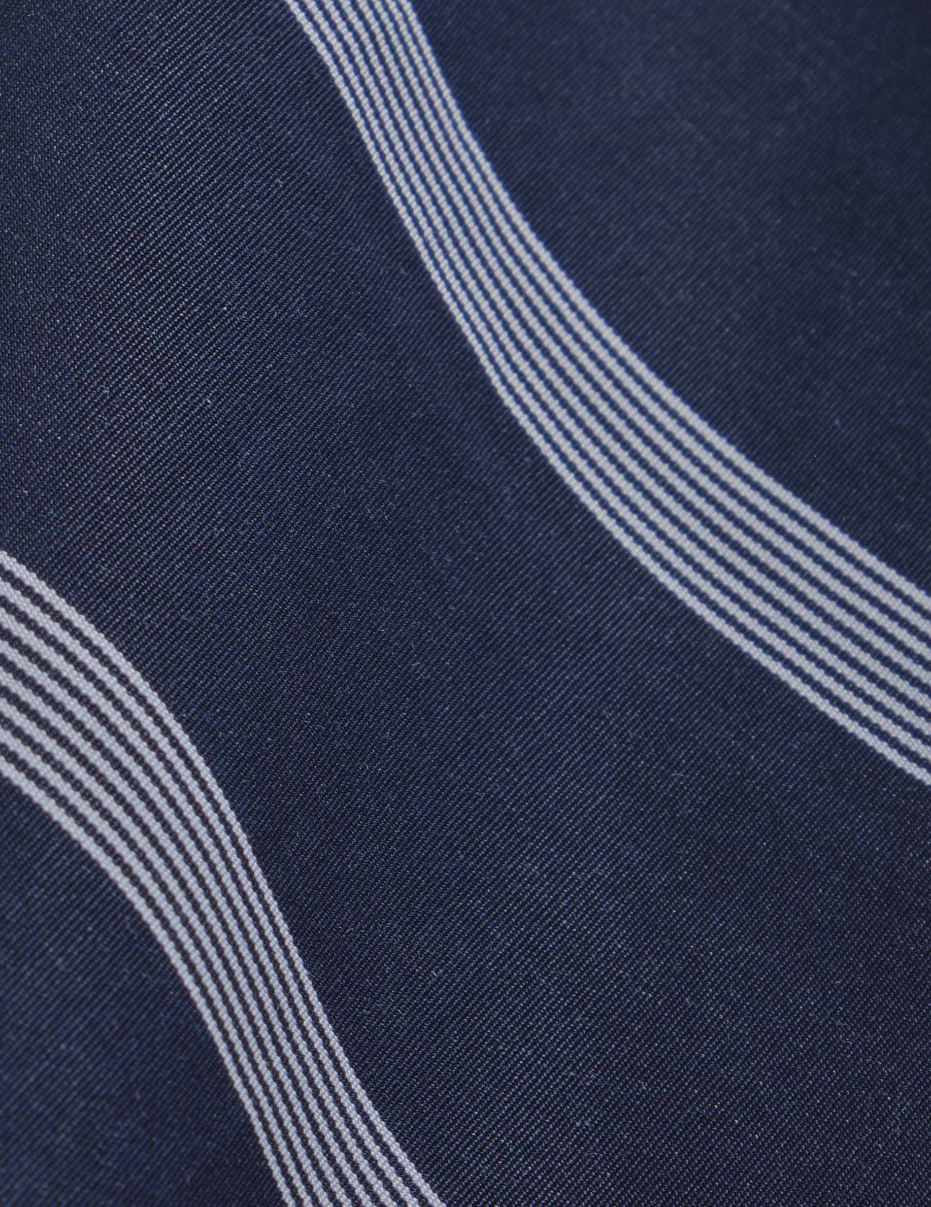 Robe Belharra en popeline marine - Image 7