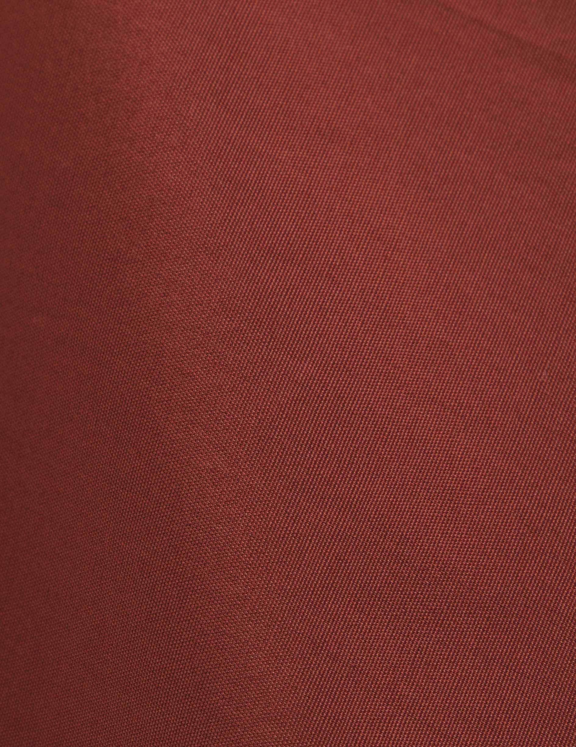 Short Ilbarritz en popeline orange rouille - Image 5