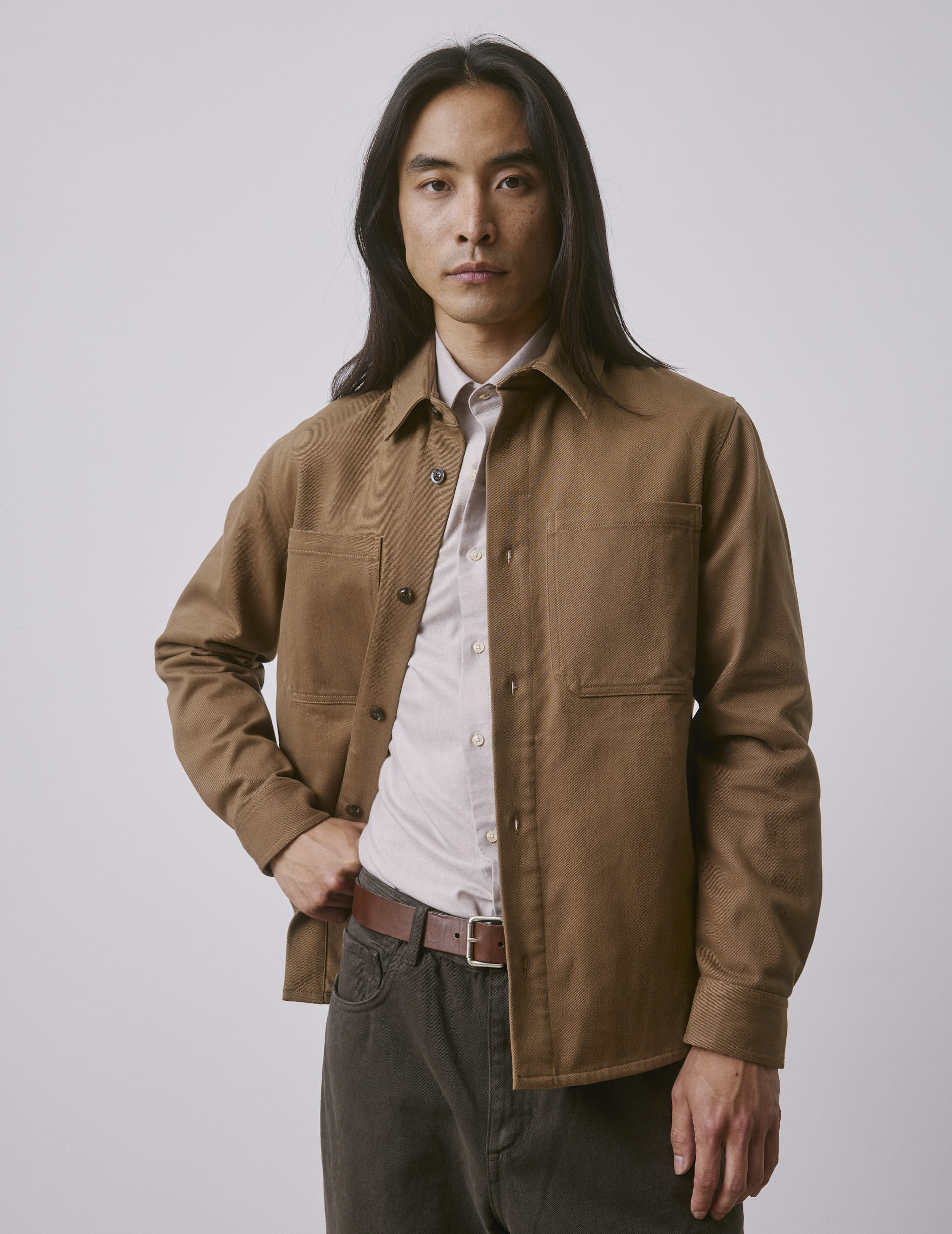 Surchemise Milan camel - Image 4