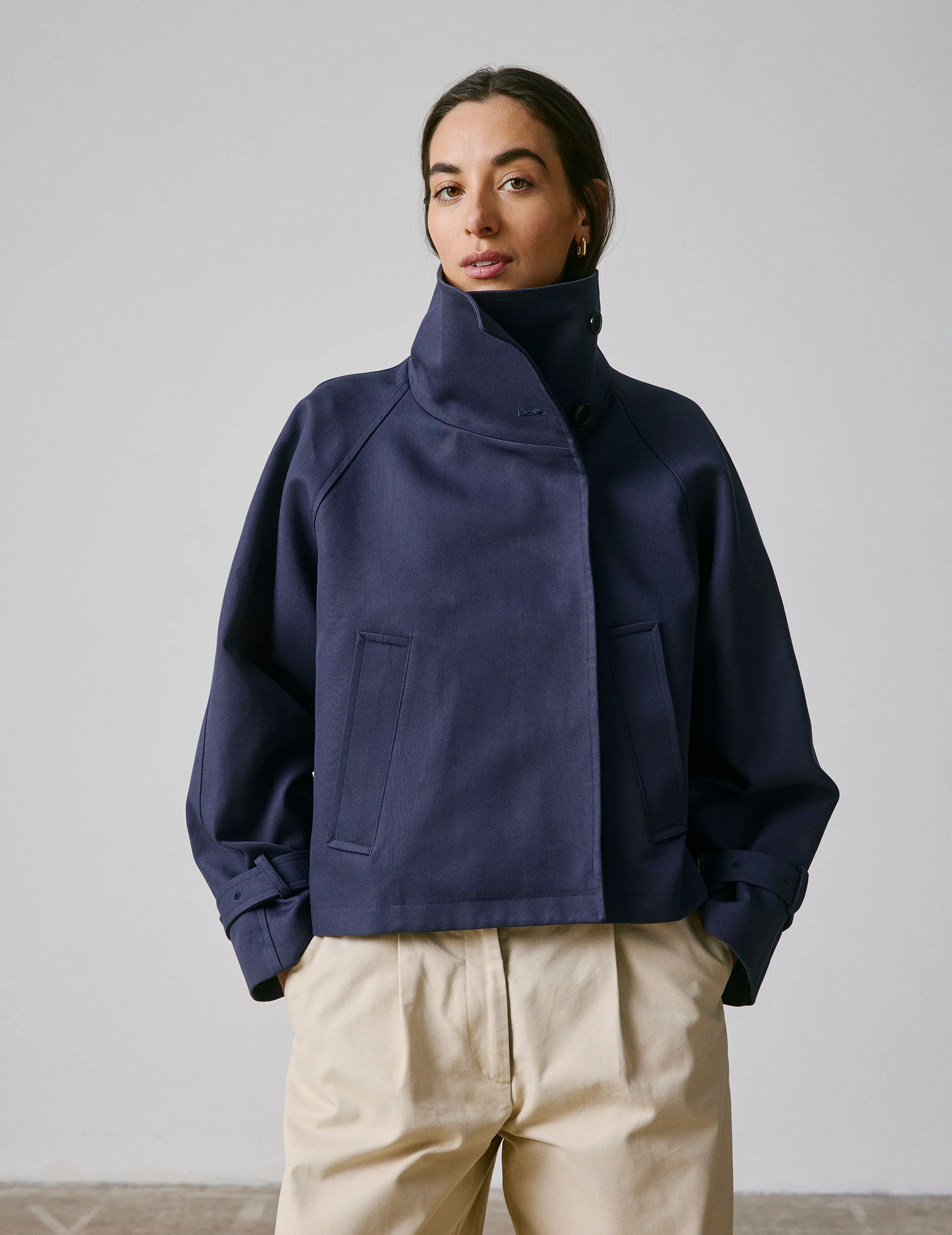 Trench Nolwenn marine - Image 2