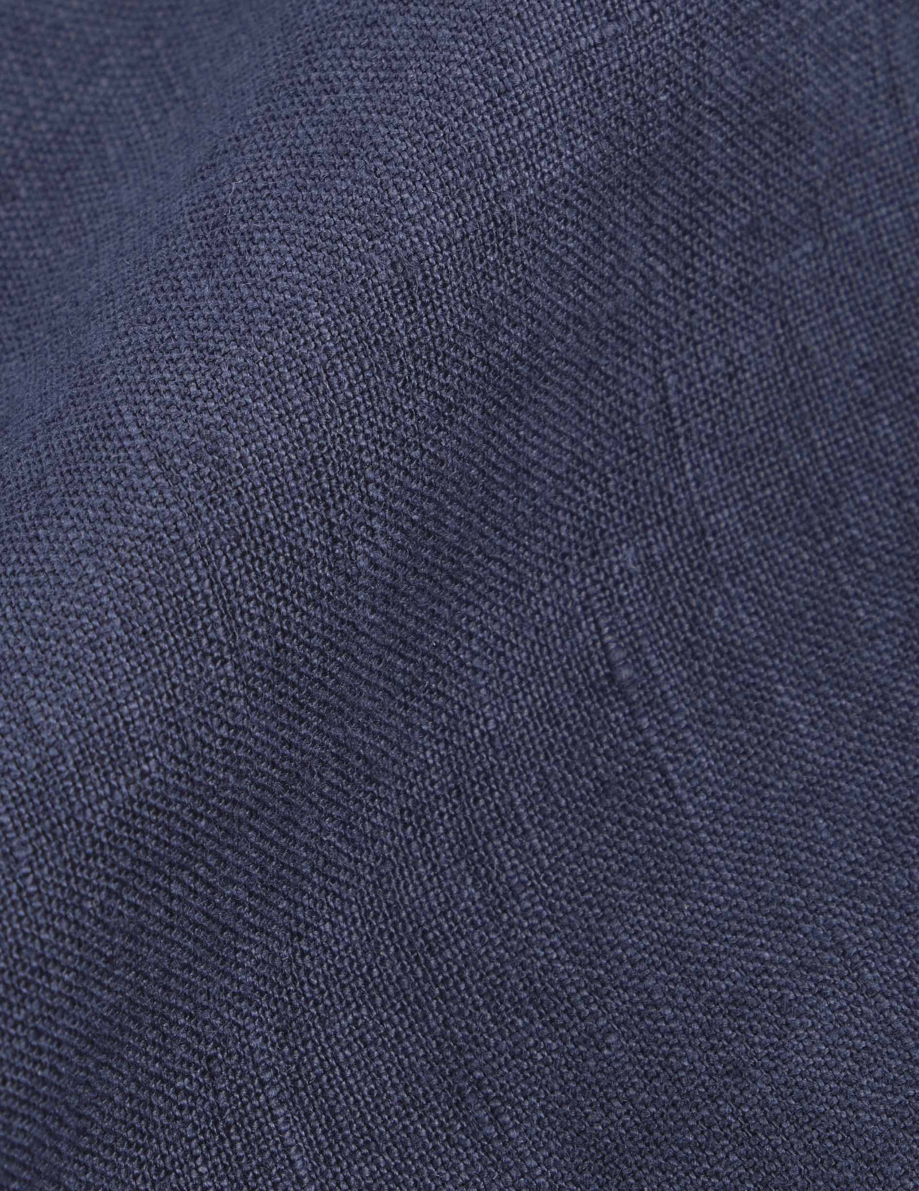 Veste blazer Nathis en lin marine - Image 9